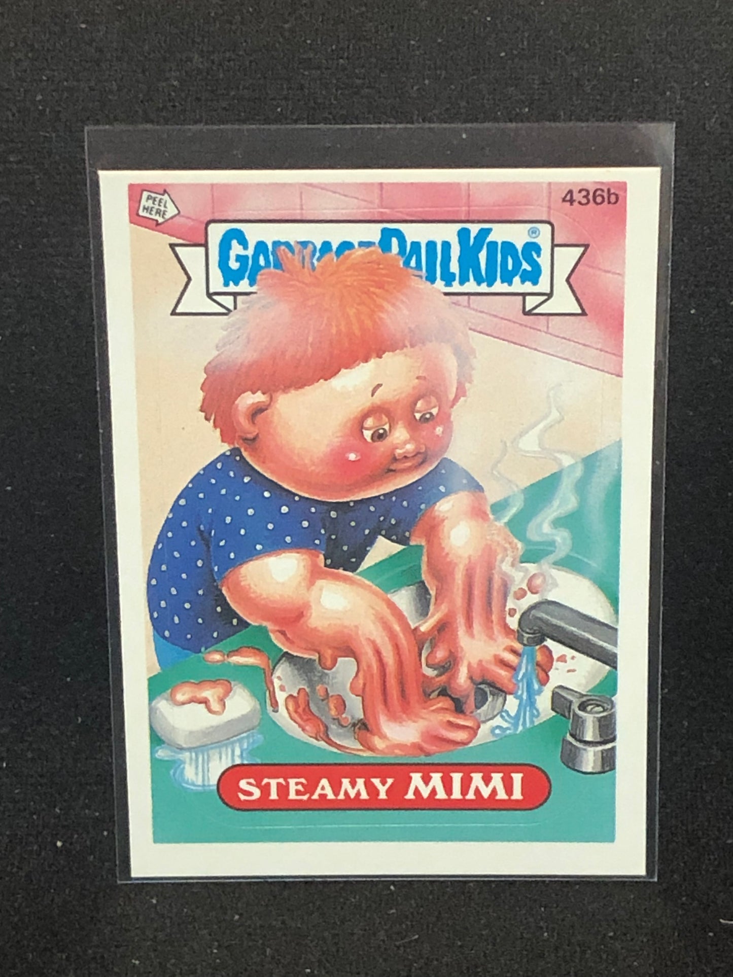 Garbage Pail Kids Original Series 11 (os11) 436b Steamy Mimi