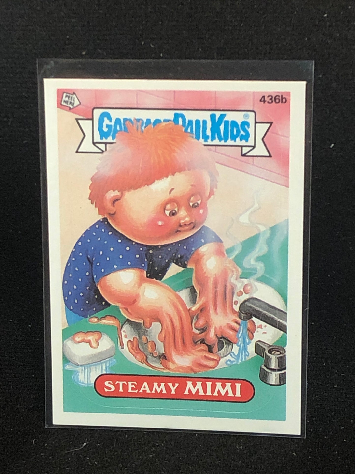 Garbage Pail Kids Original Series 11 (os11) 436b Steamy Mimi