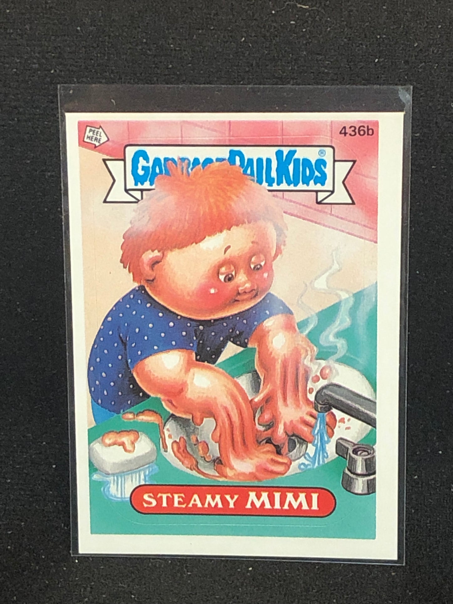 Garbage Pail Kids Original Series 11 (os11) 436b Steamy Mimi