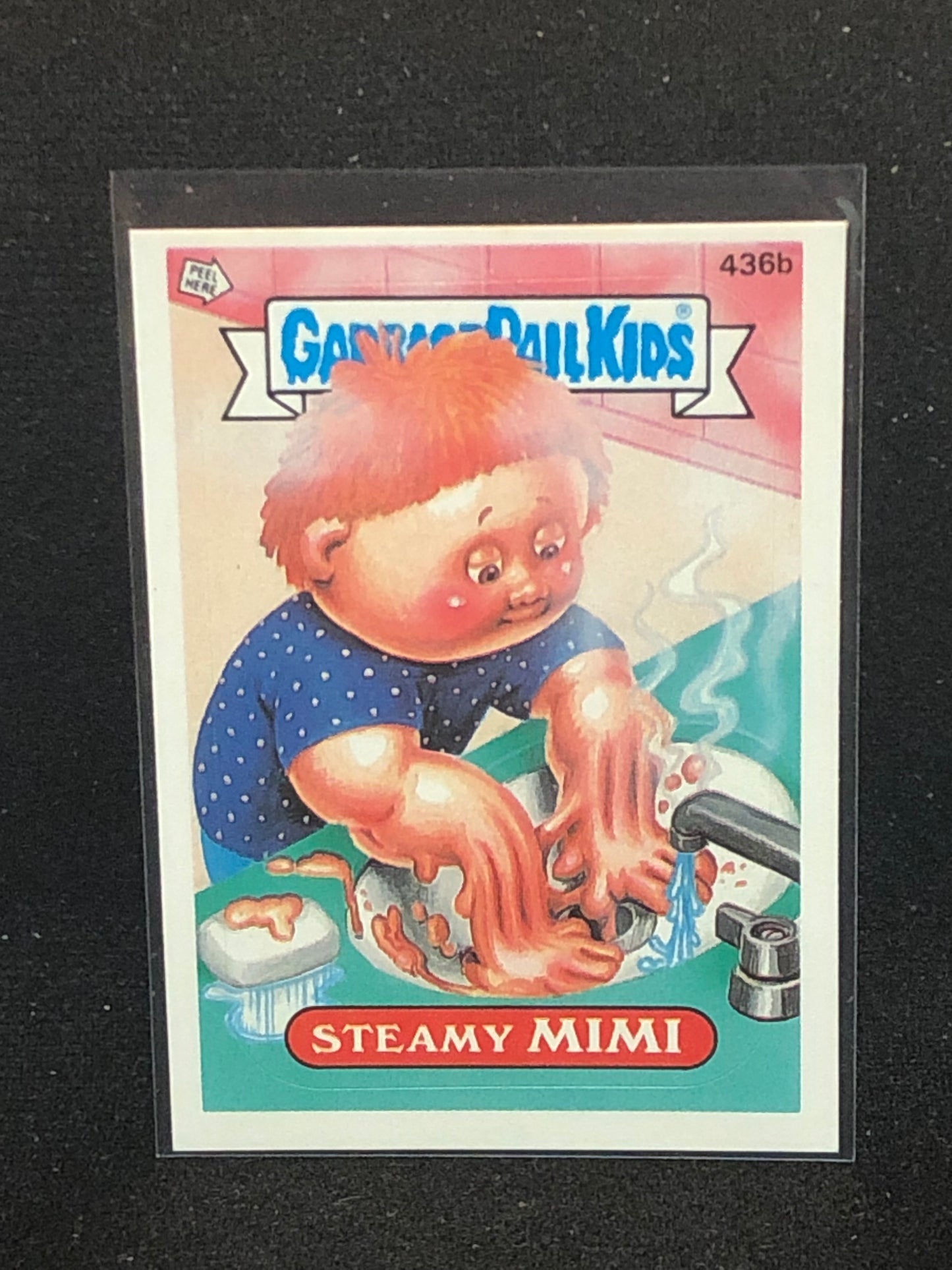 Garbage Pail Kids Original Series 11 (os11) 436b Steamy Mimi