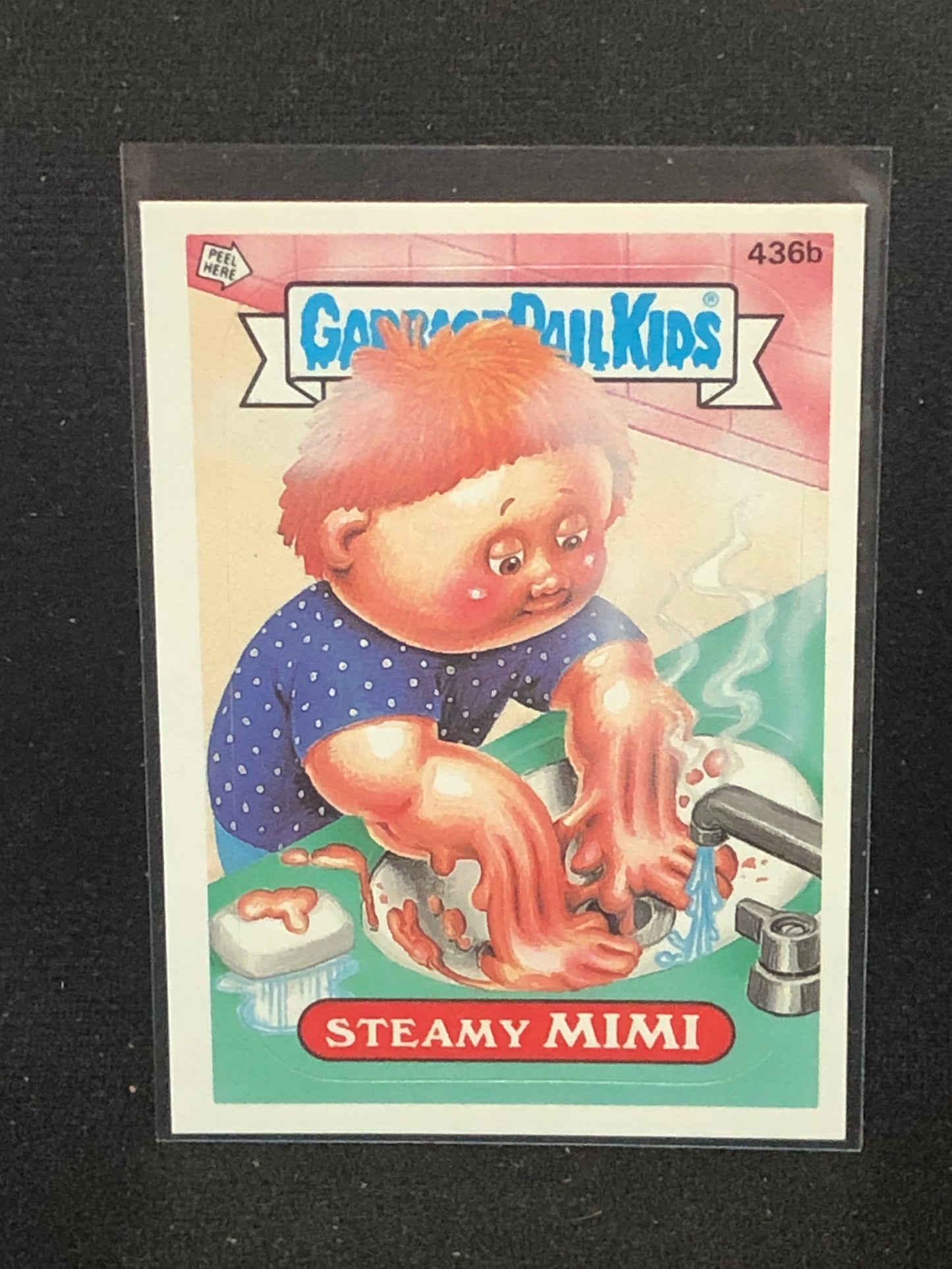 Garbage Pail Kids Original Series 11 (os11) 436b Steamy Mimi