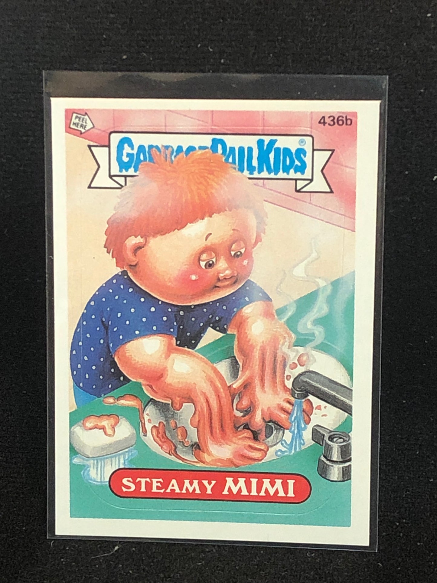 Garbage Pail Kids Original Series 11 (os11) 436b Steamy Mimi