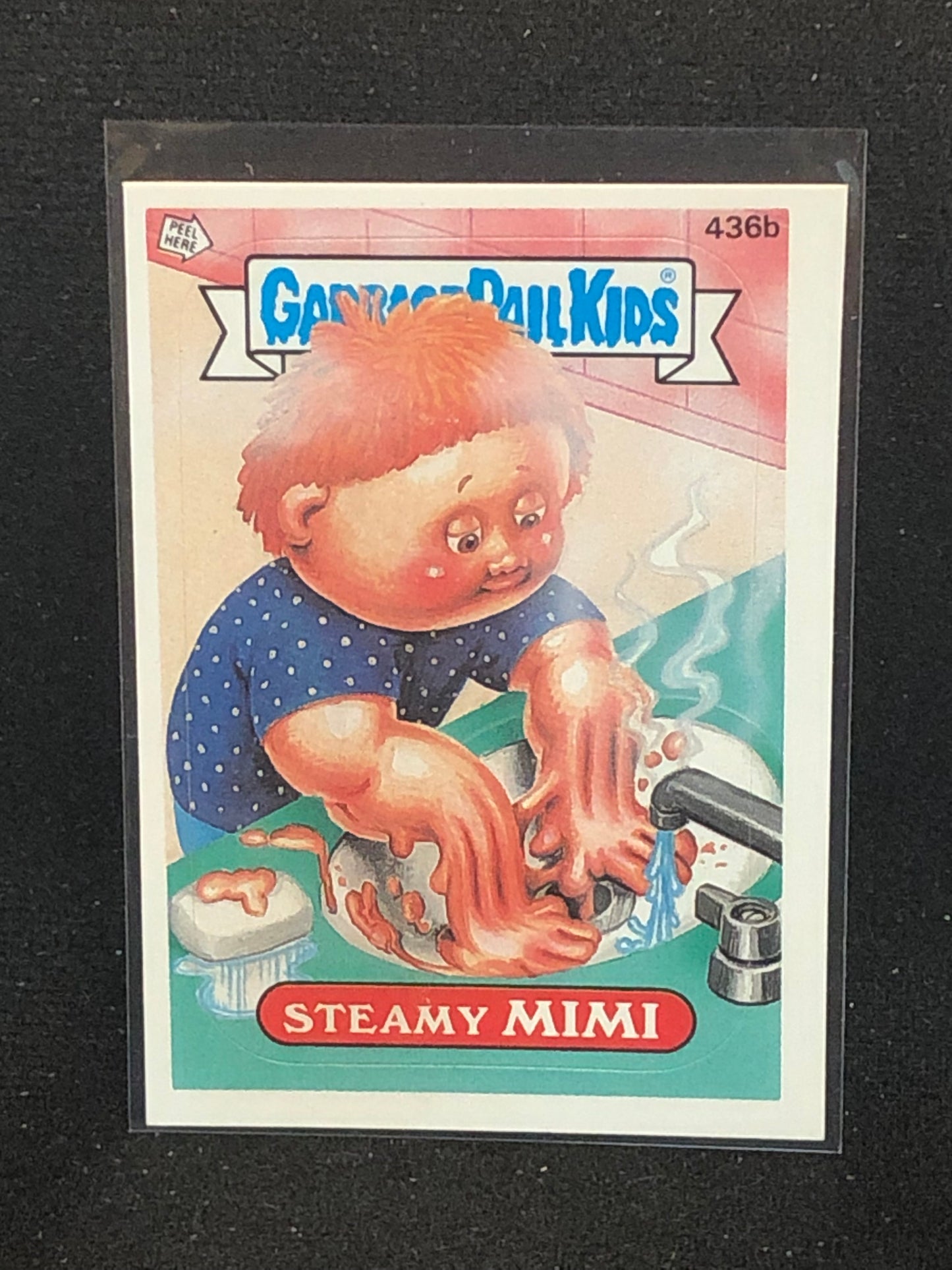 Garbage Pail Kids Original Series 11 (os11) 436b Steamy Mimi