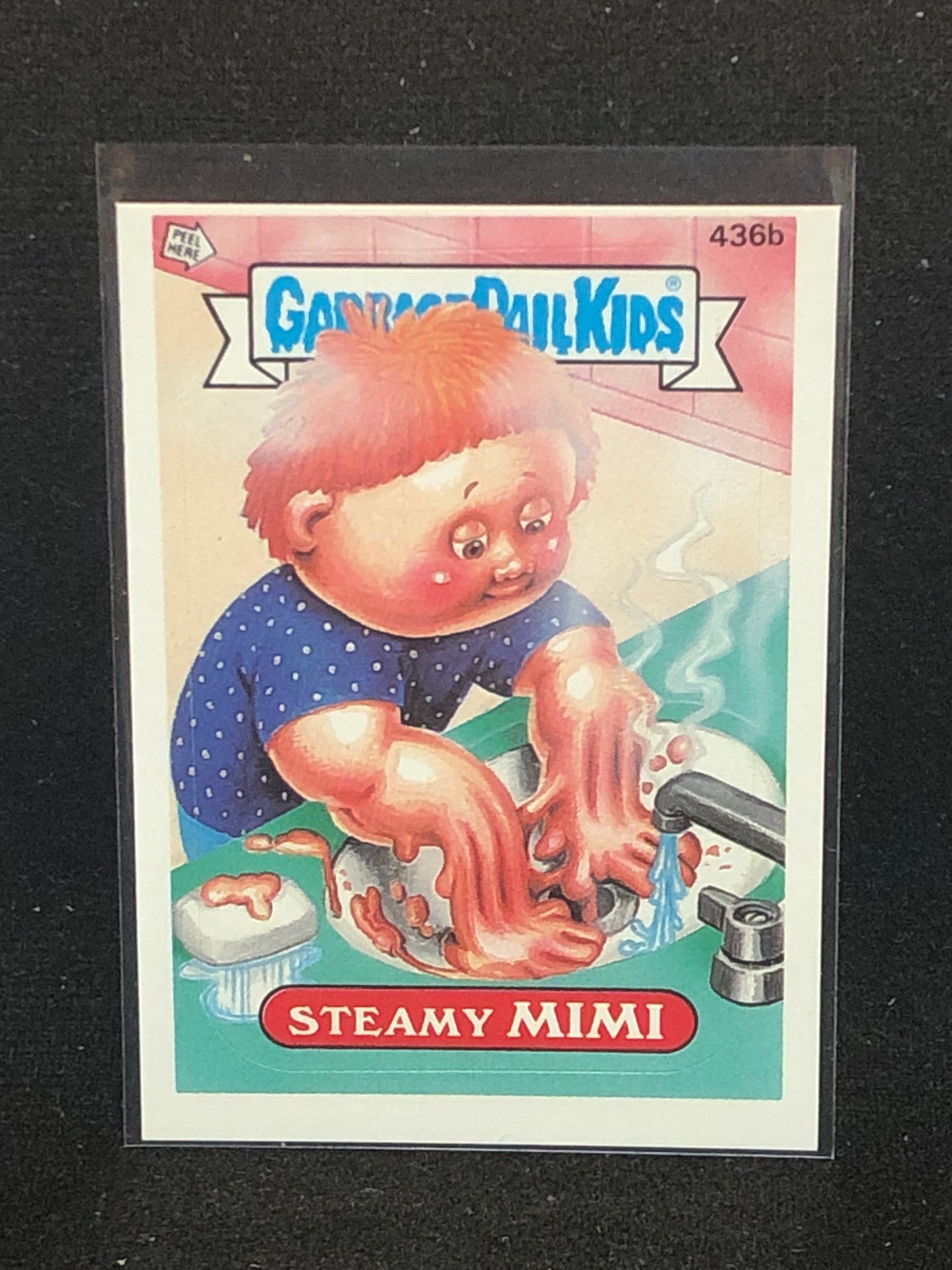 Garbage Pail Kids Original Series 11 (os11) 436b Steamy Mimi
