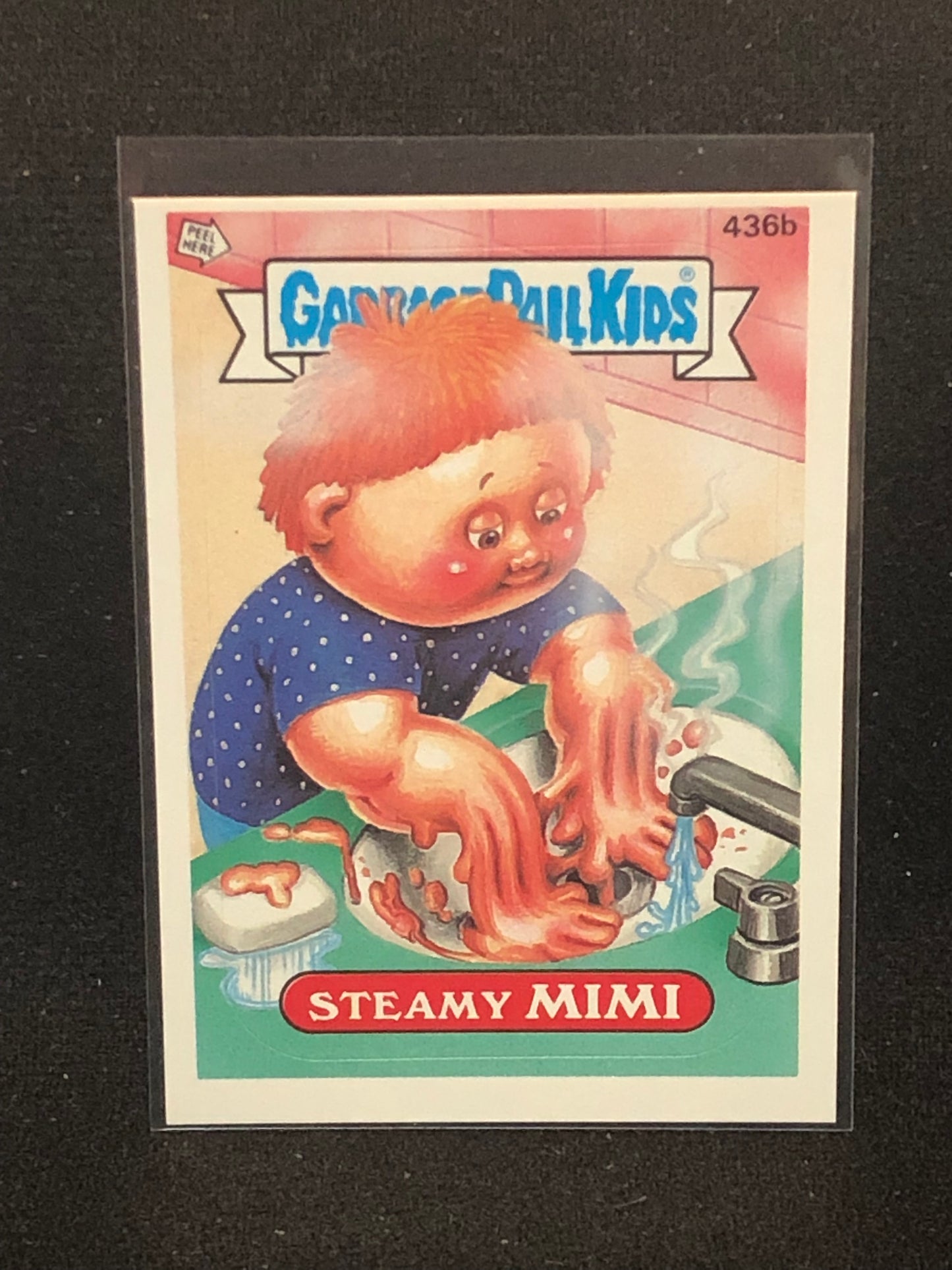Garbage Pail Kids Original Series 11 (os11) 436b Steamy Mimi