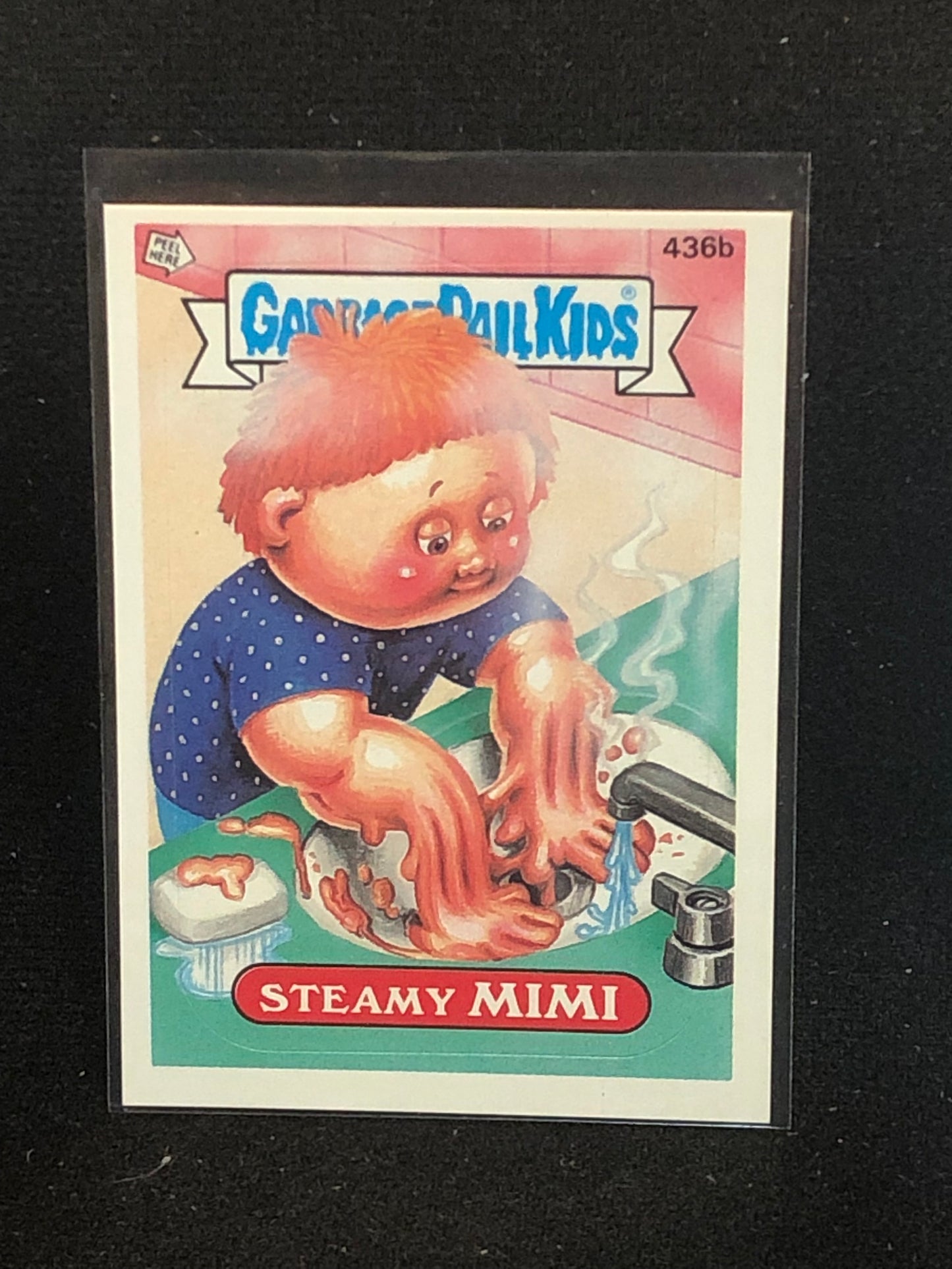 Garbage Pail Kids Original Series 11 (os11) 436b Steamy Mimi