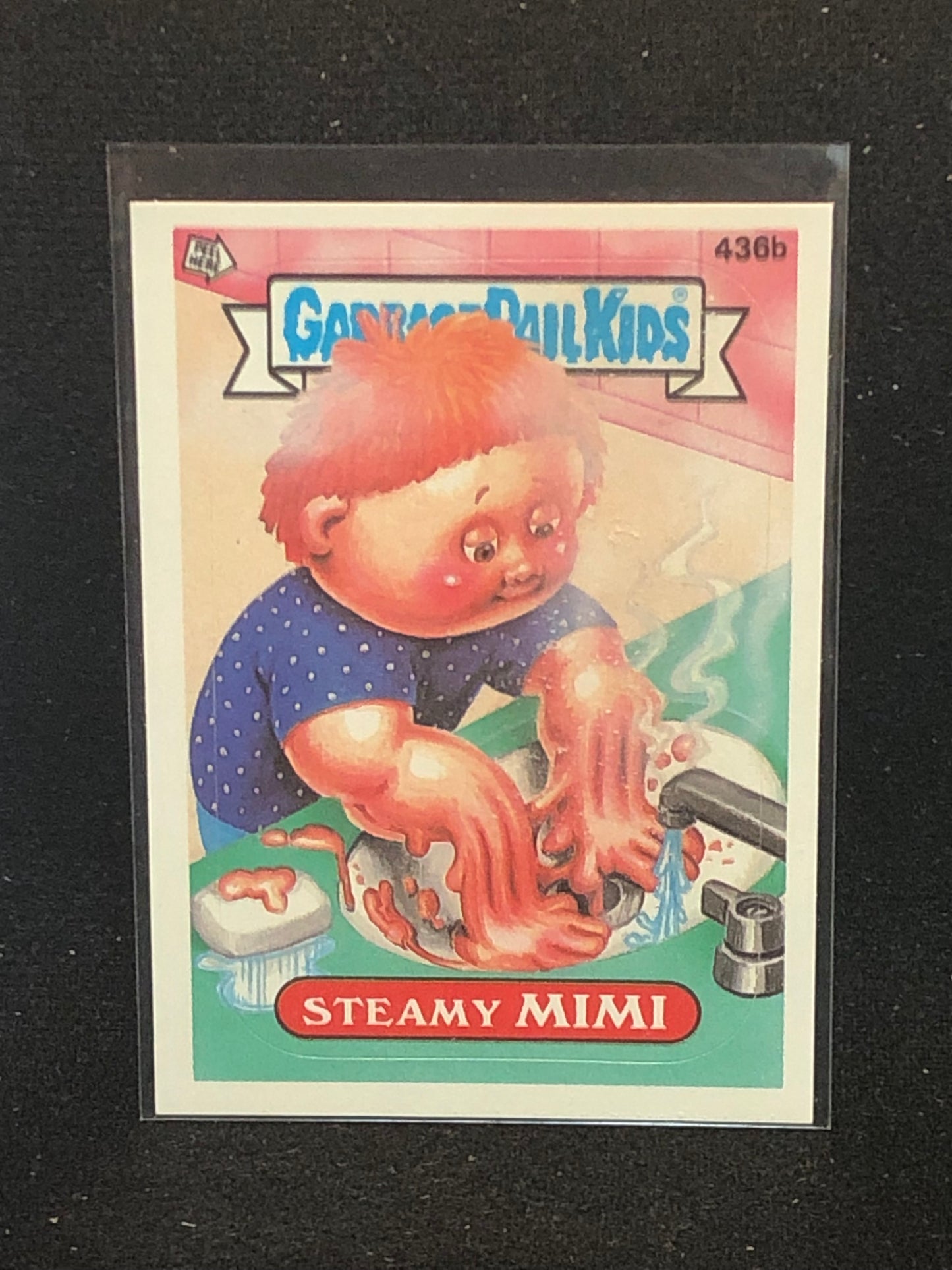 Garbage Pail Kids Original Series 11 (os11) 436b Steamy Mimi