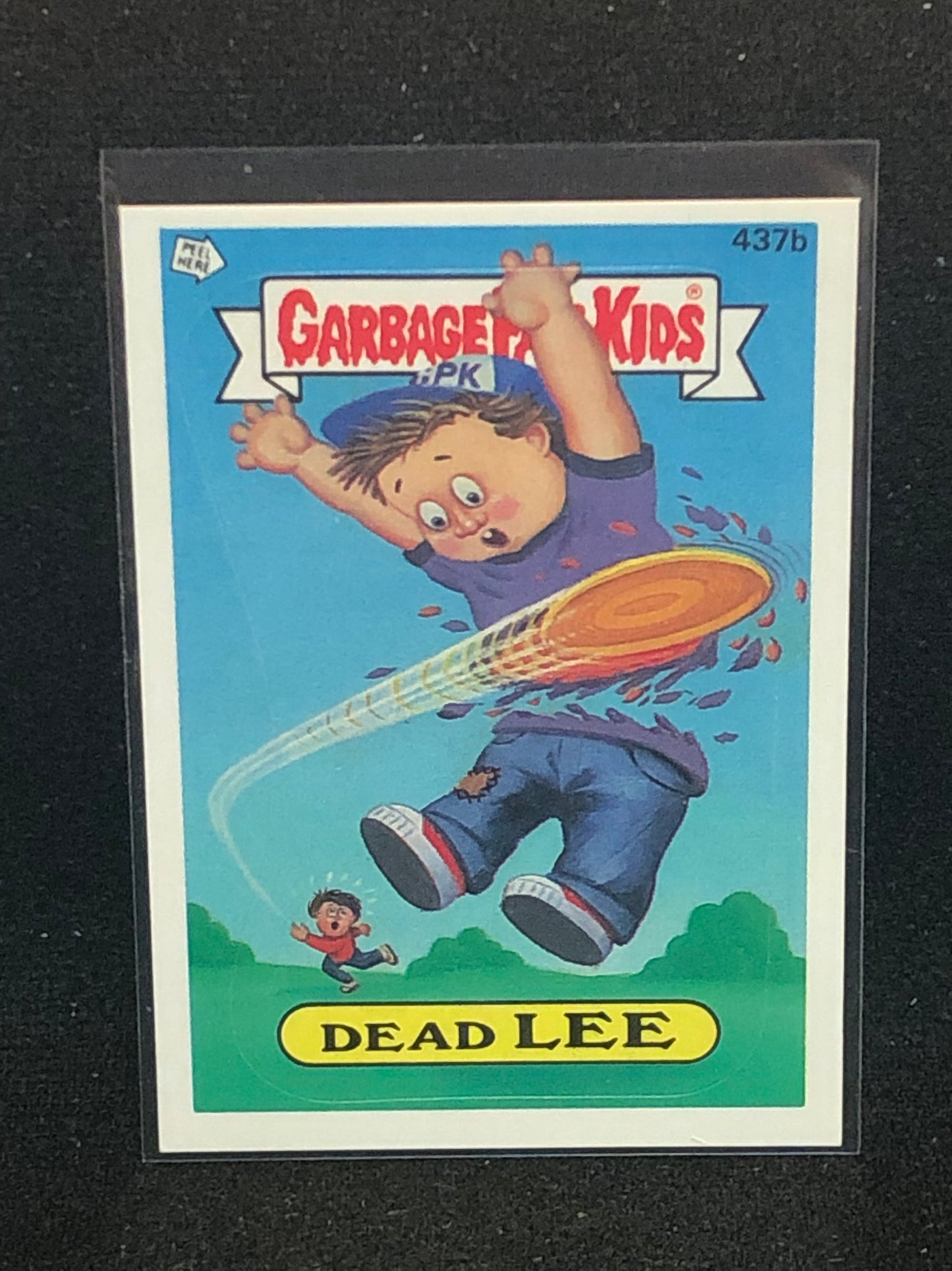 Garbage Pail Kids Original Series 11 (os11) 437b Dead Lee