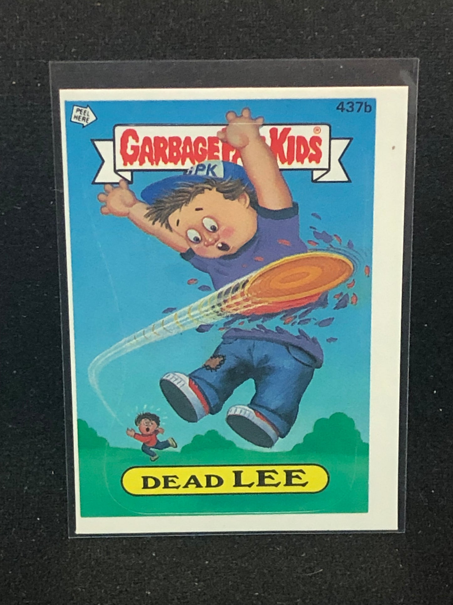 Garbage Pail Kids Original Series 11 (os11) 437b Dead Lee