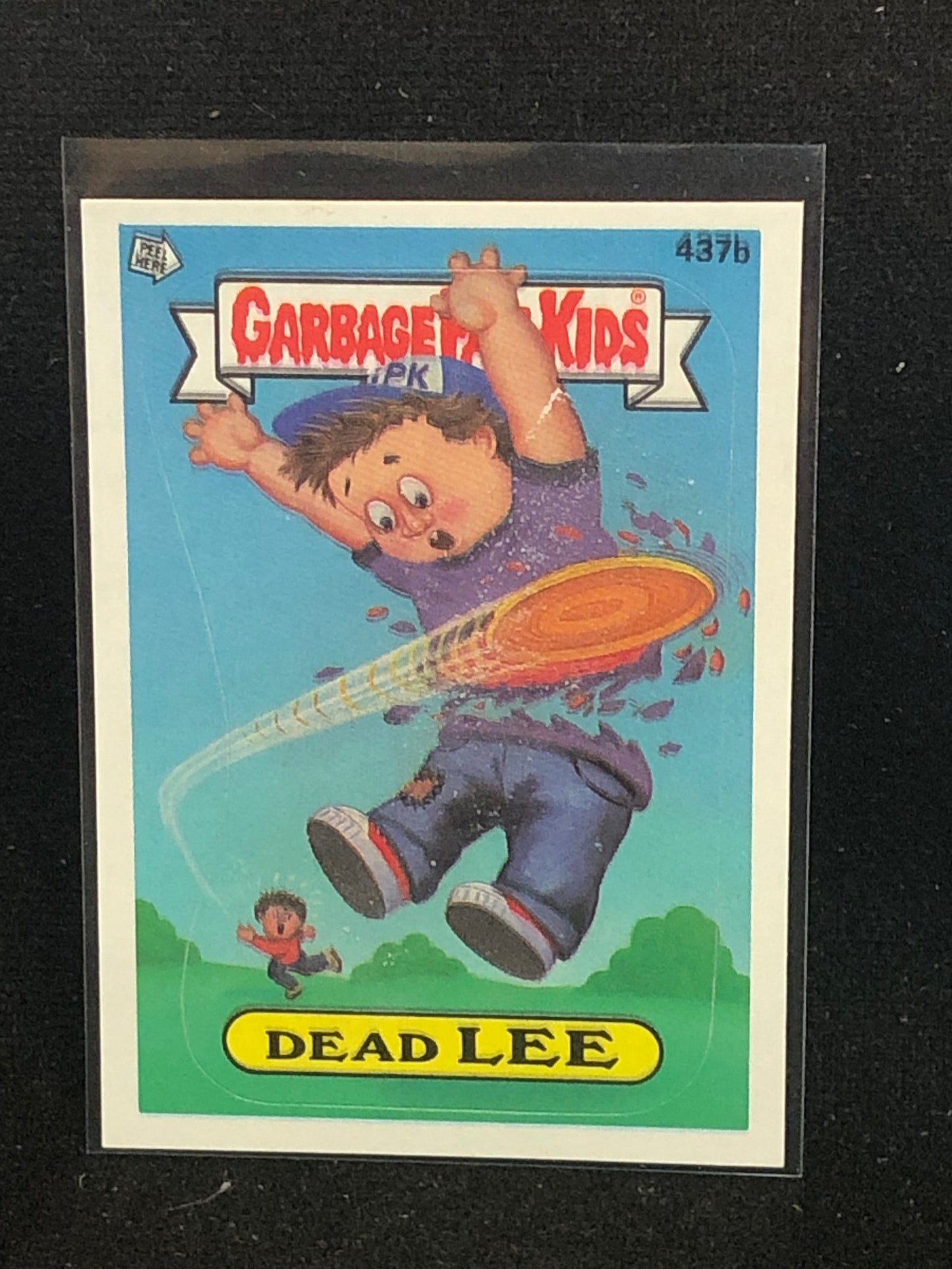 Garbage Pail Kids Original Series 11 (os11) 437b Dead Lee