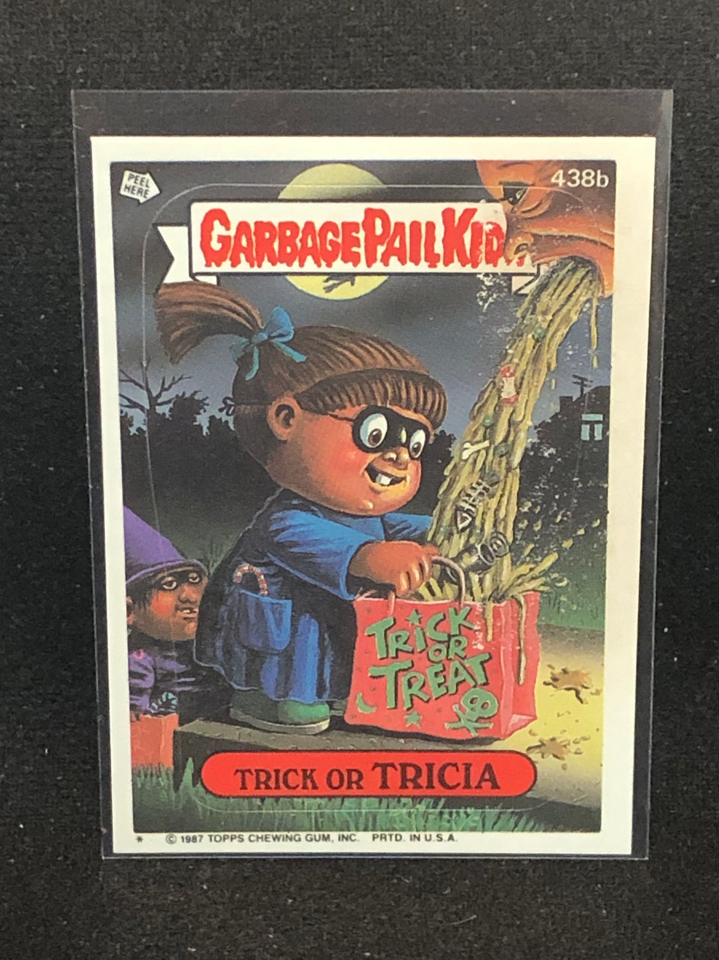 Garbage Pail Kids Original Series 11 (os11) 438b Trick Or Tricia