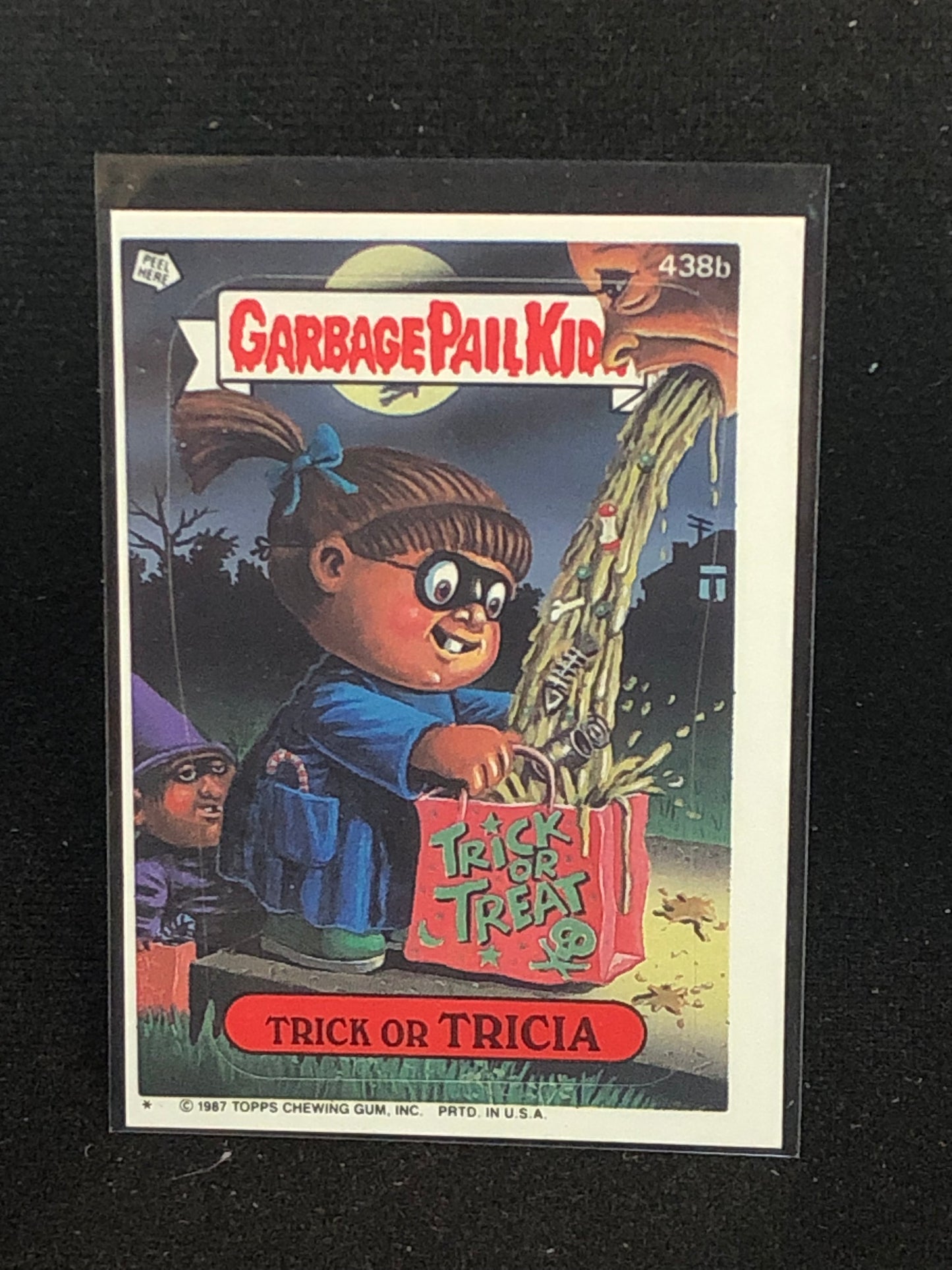 Garbage Pail Kids Original Series 11 (os11) 438b Trick Or Tricia
