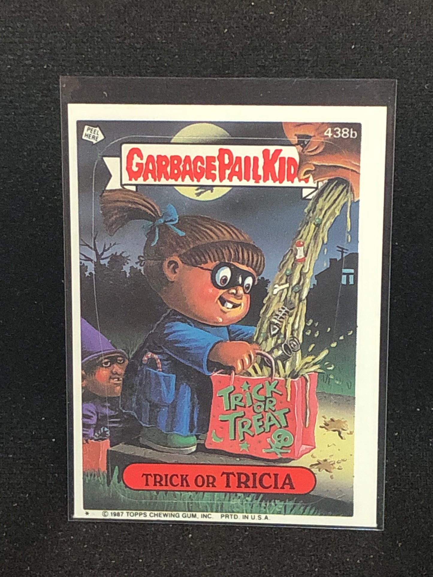 Garbage Pail Kids Original Series 11 (os11) 438b Trick Or Tricia
