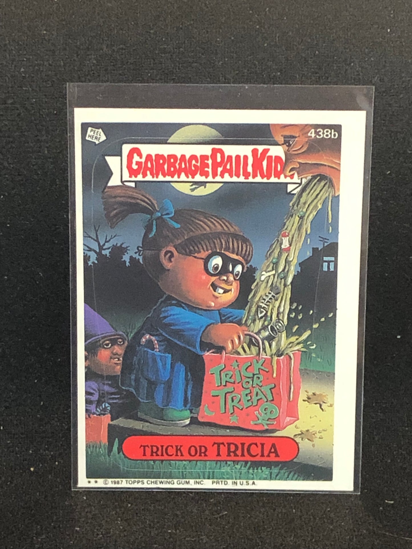 Garbage Pail Kids Original Series 11 (os11) 438b Trick Or Tricia