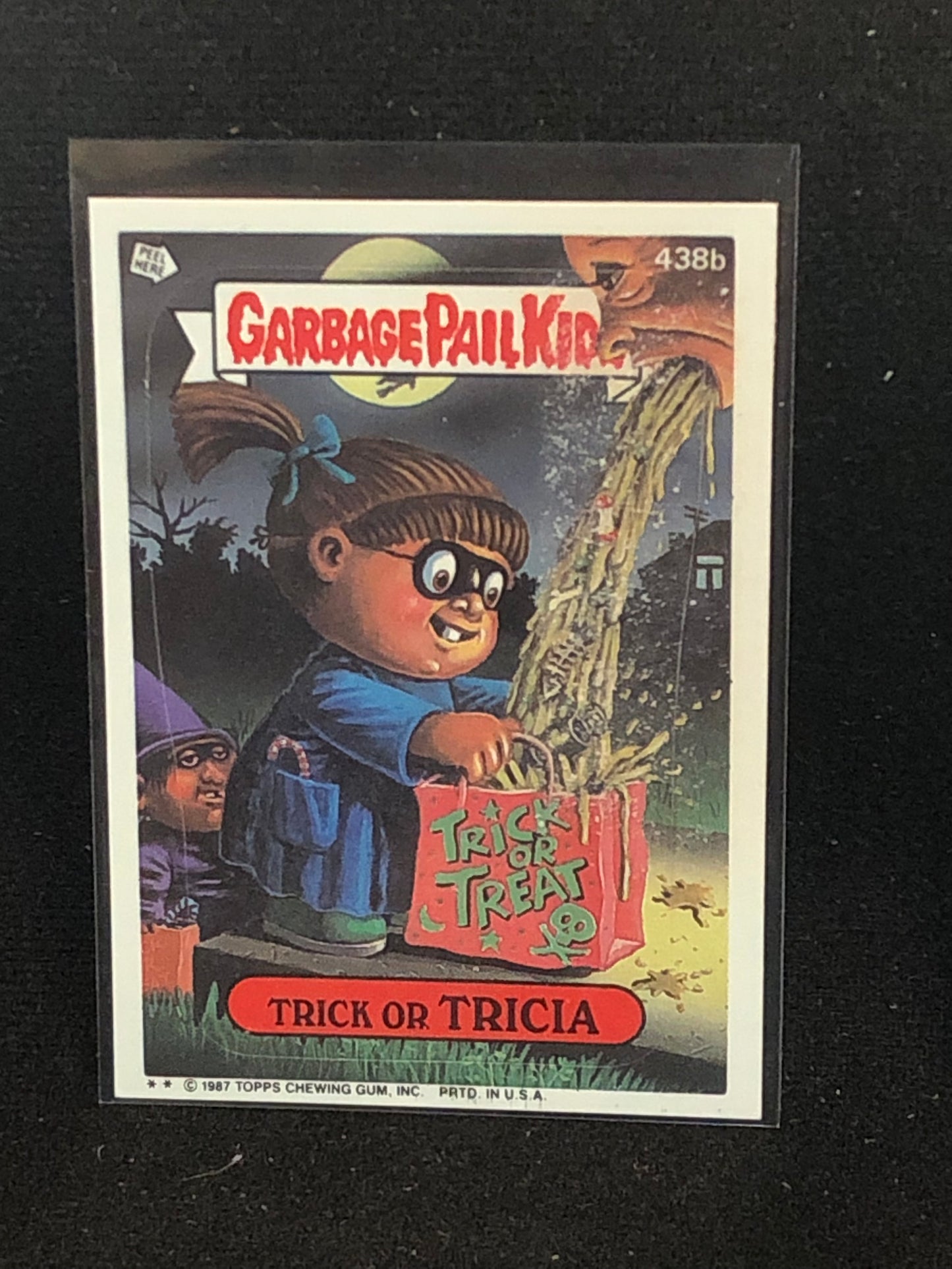 Garbage Pail Kids Original Series 11 (os11) 438b Trick Or Tricia