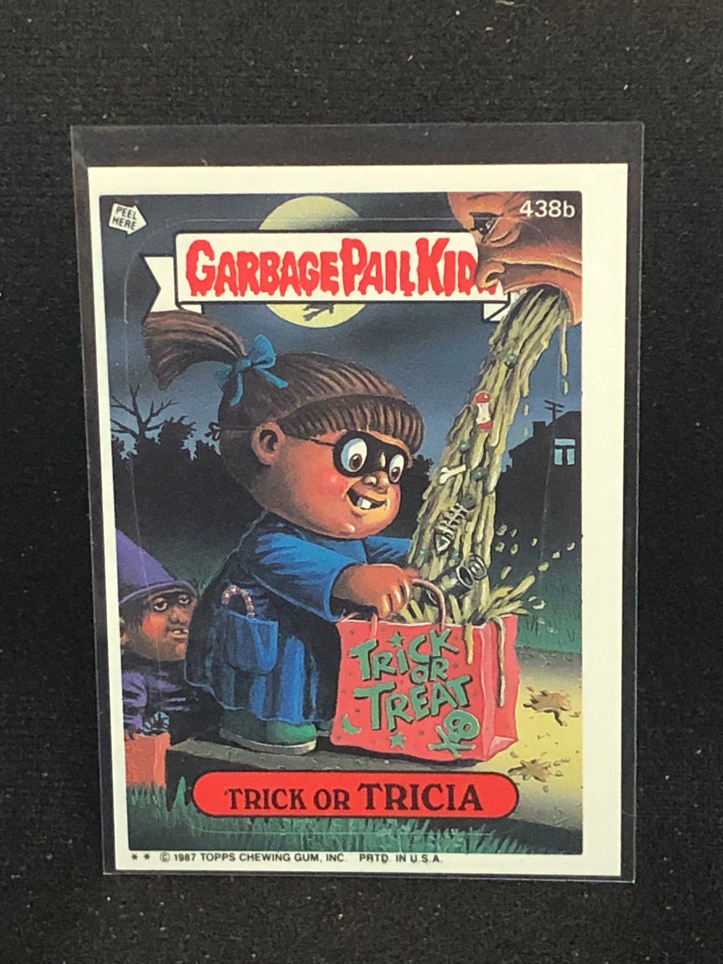 Garbage Pail Kids Original Series 11 (os11) 438b Trick Or Tricia