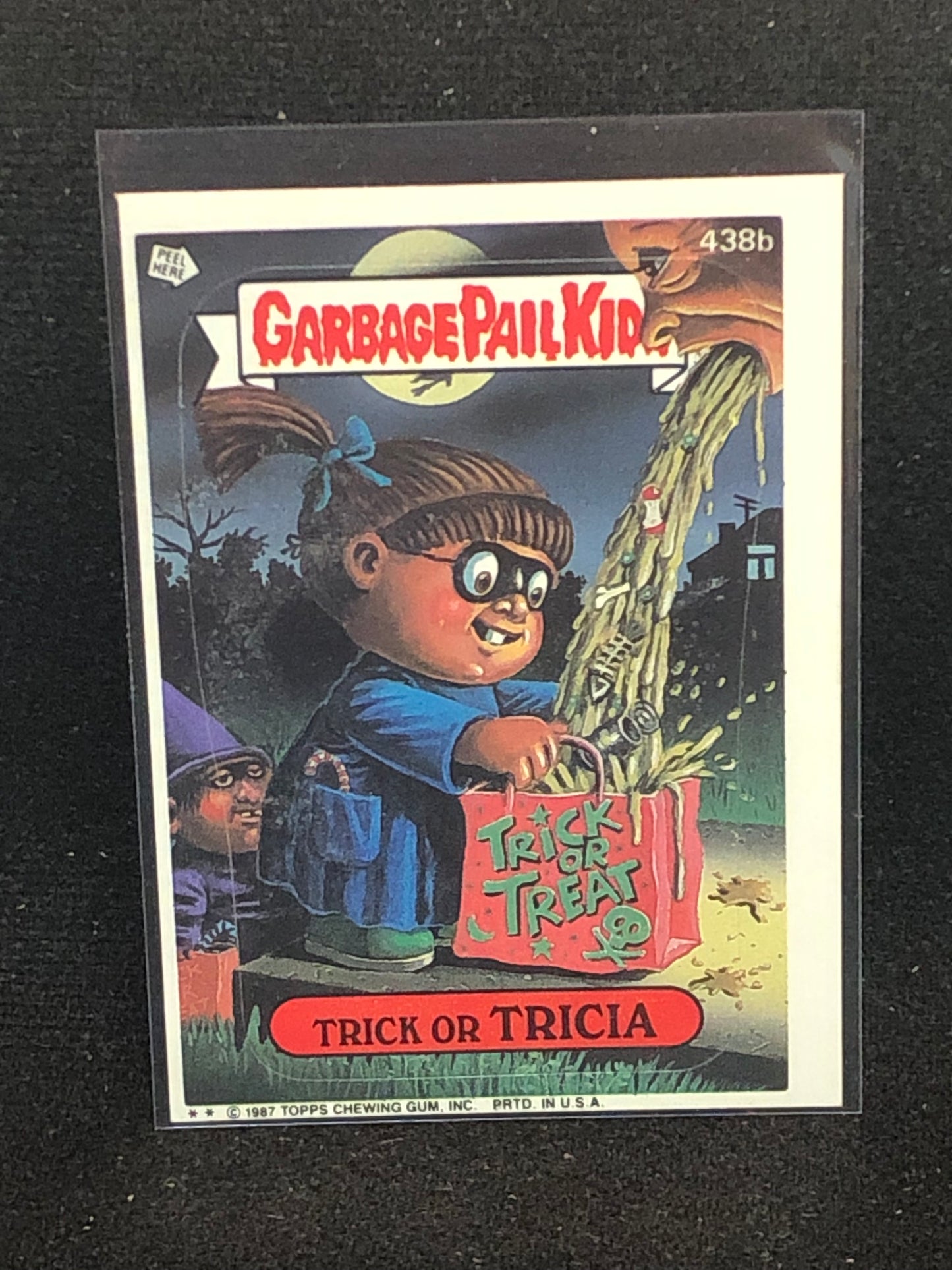 Garbage Pail Kids Original Series 11 (os11) 438b Trick Or Tricia