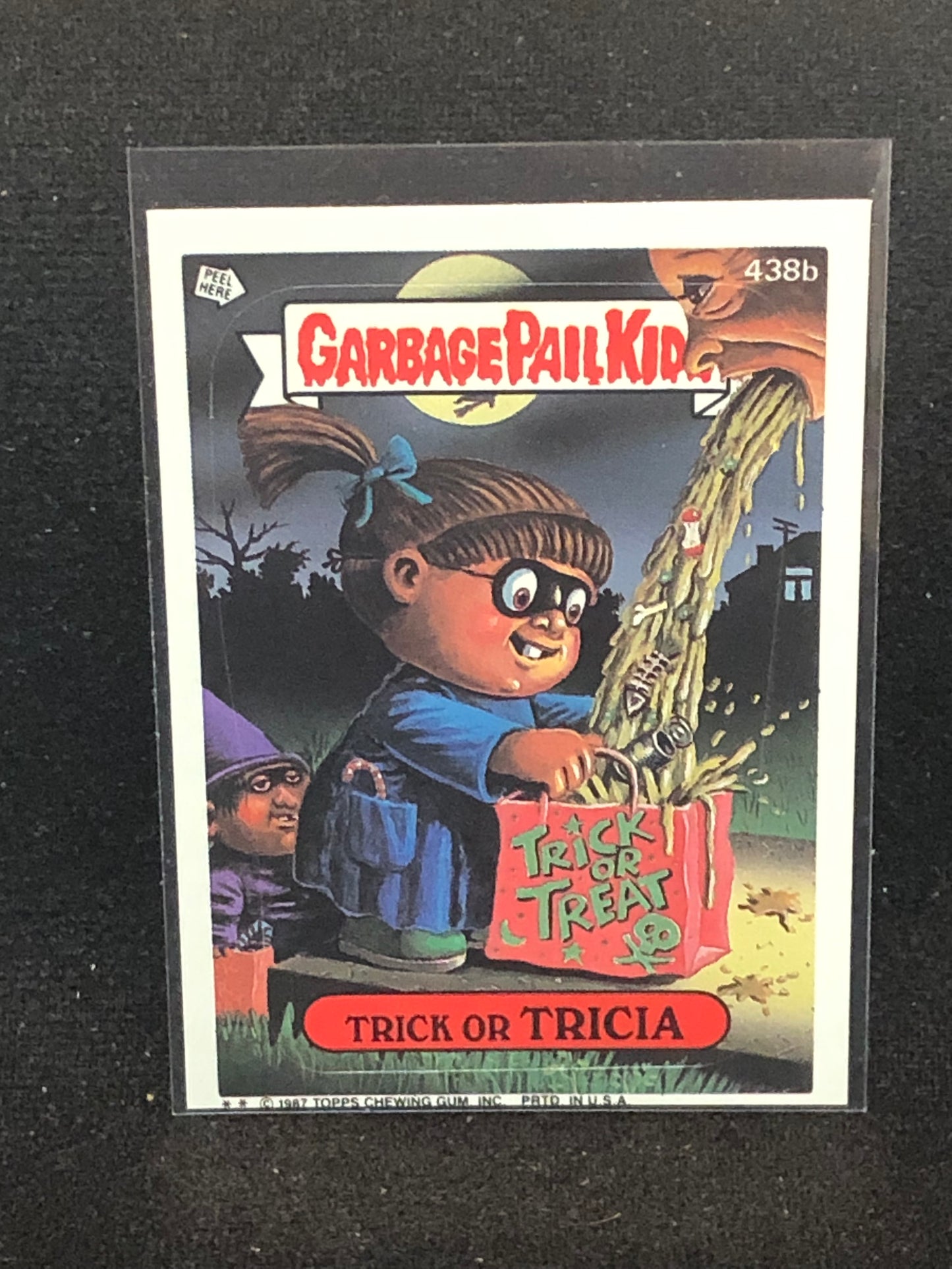 Garbage Pail Kids Original Series 11 (os11) 438b Trick Or Tricia