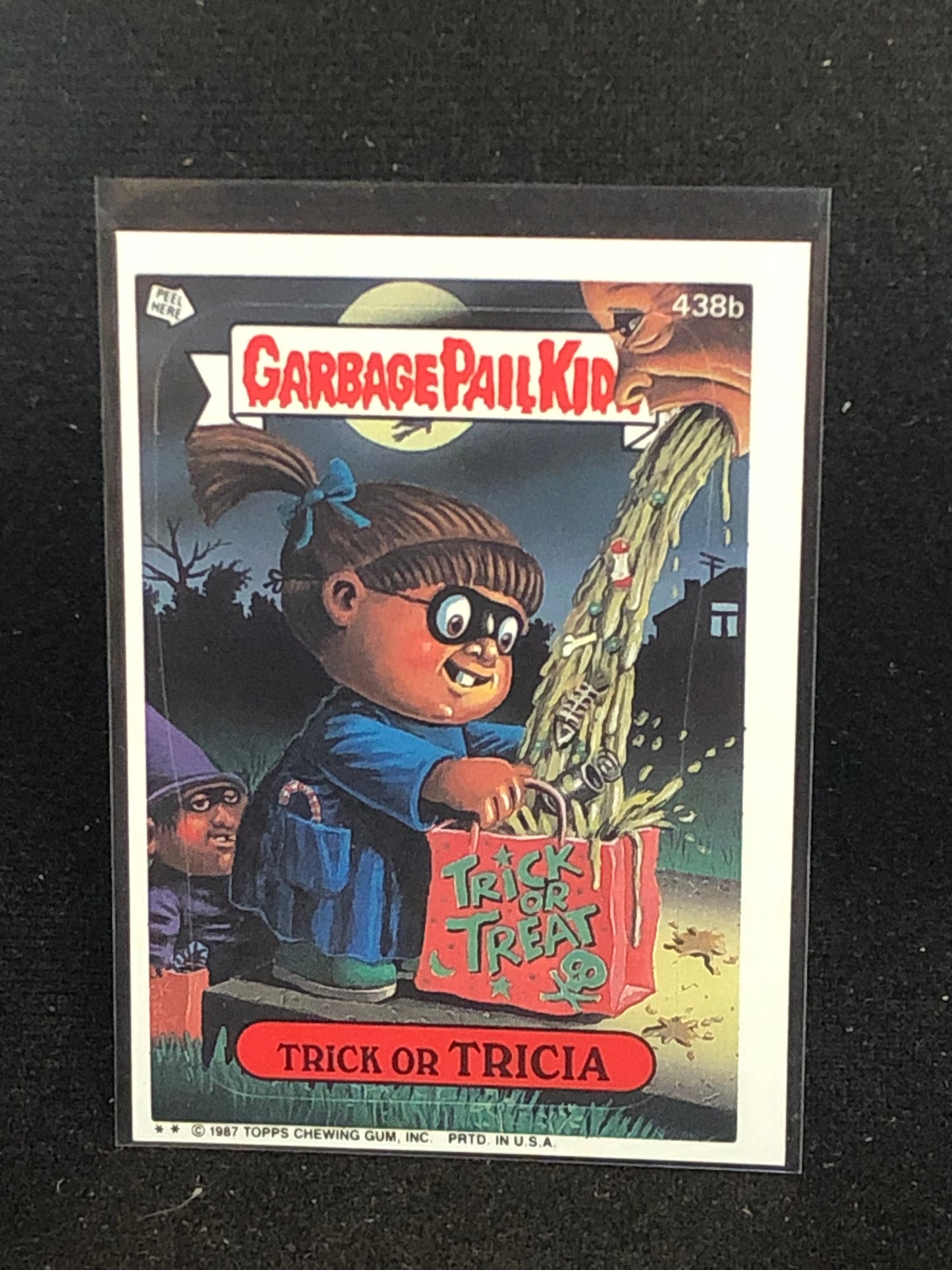 Garbage Pail Kids Original Series 11 (os11) 438b Trick Or Tricia
