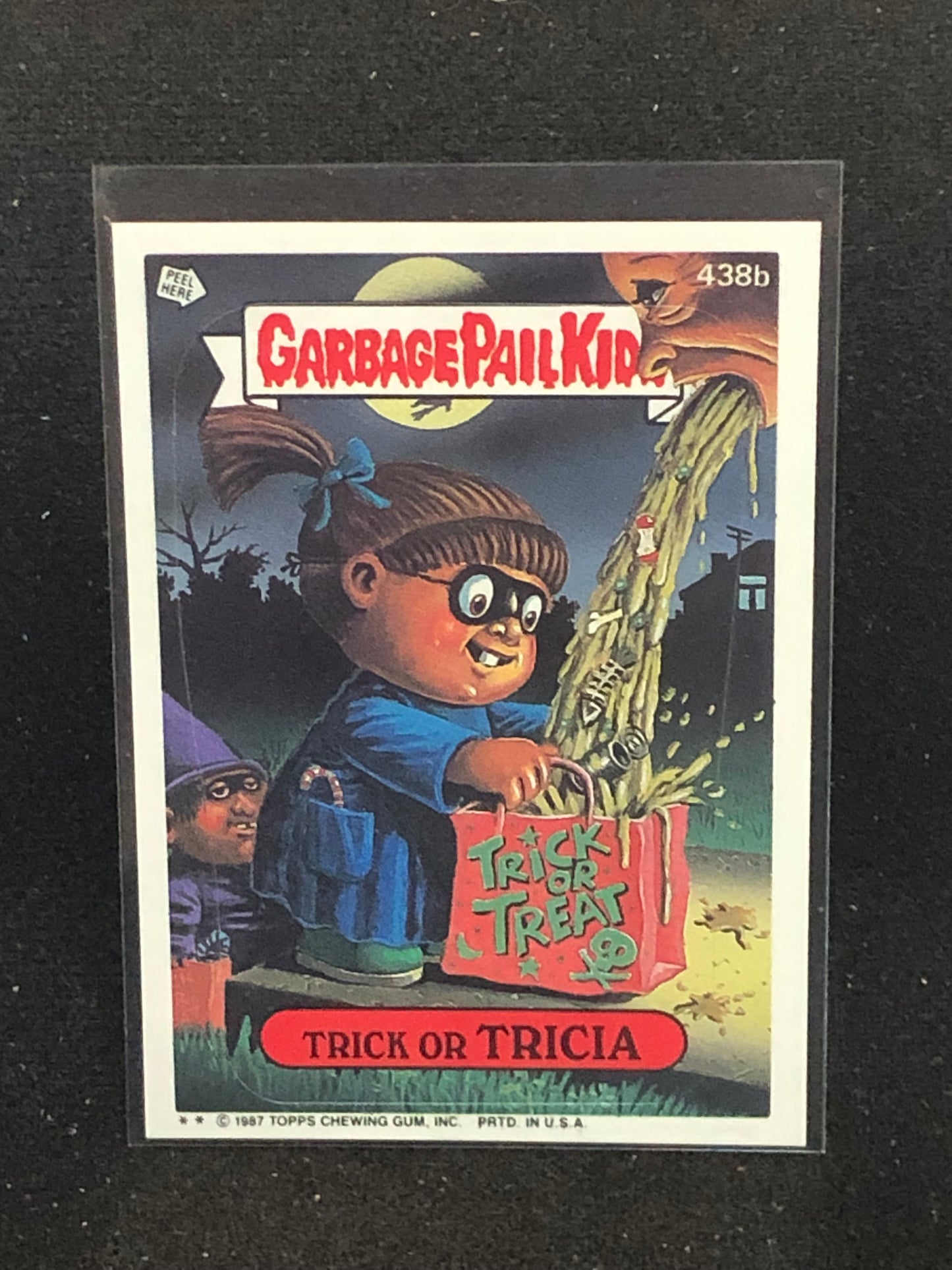 Garbage Pail Kids Original Series 11 (os11) 438b Trick Or Tricia