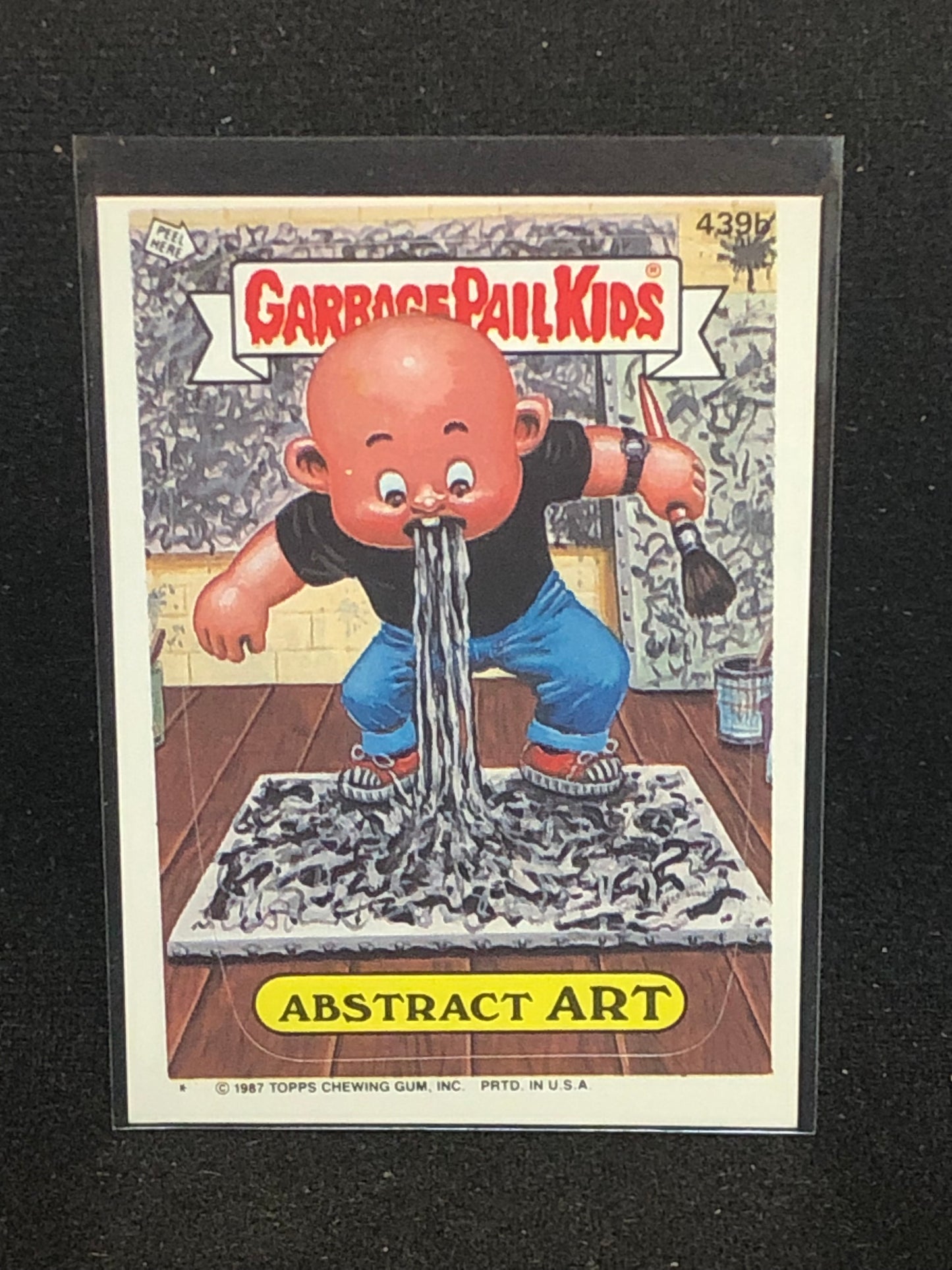 Garbage Pail Kids Original Series 11 (os11) 439b Abstract Art