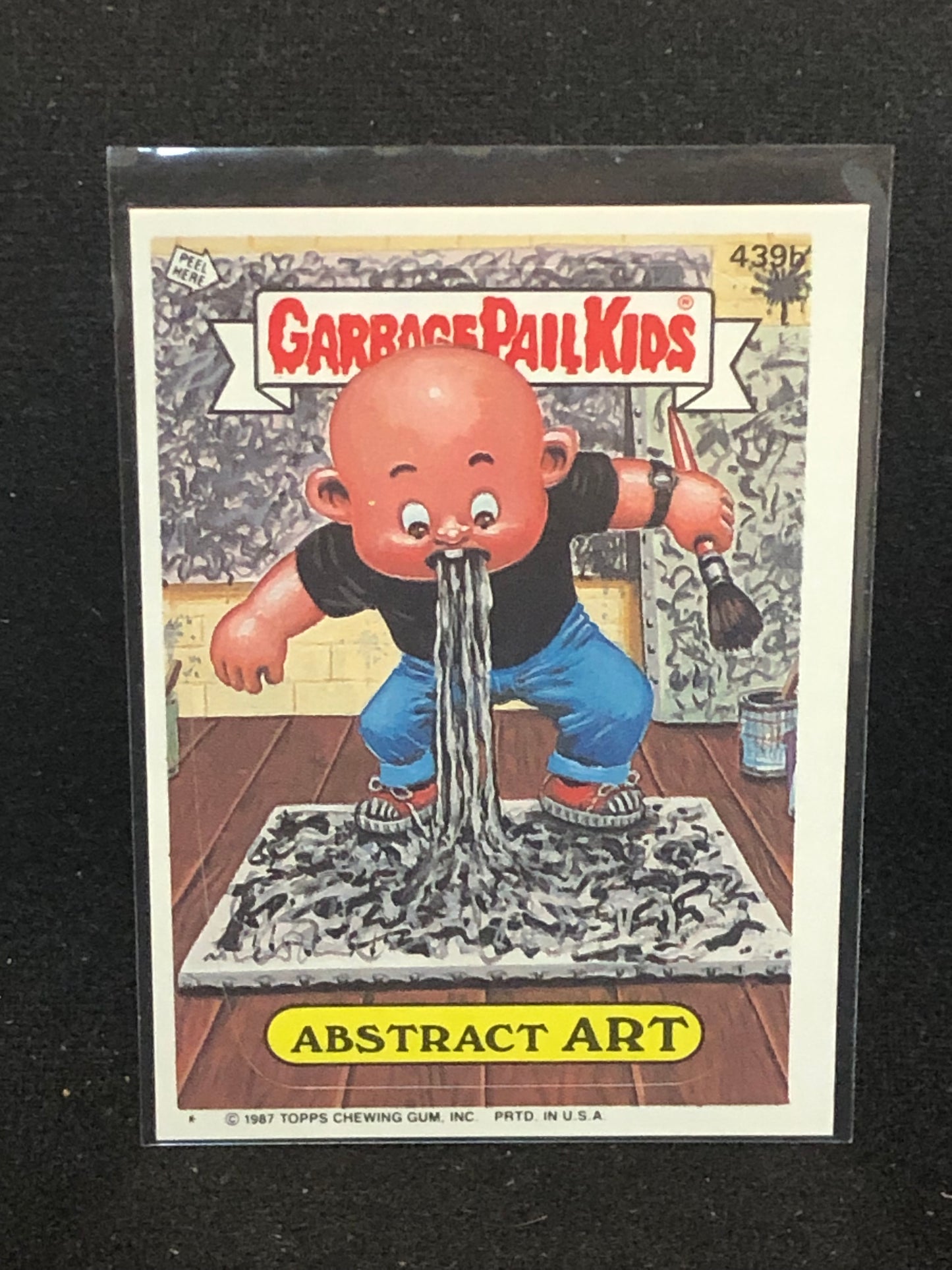 Garbage Pail Kids Original Series 11 (os11) 439b Abstract Art