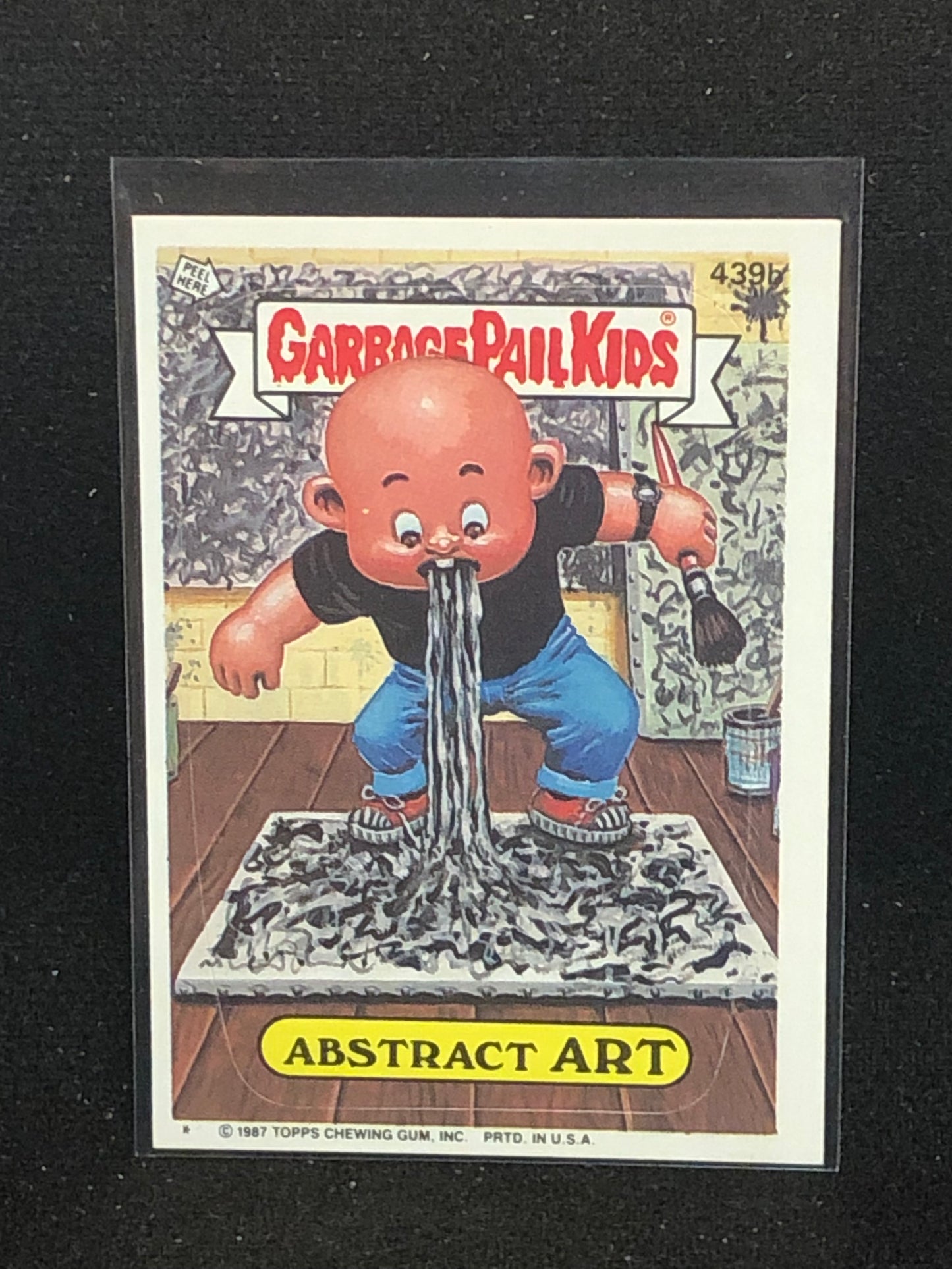 Garbage Pail Kids Original Series 11 (os11) 439b Abstract Art