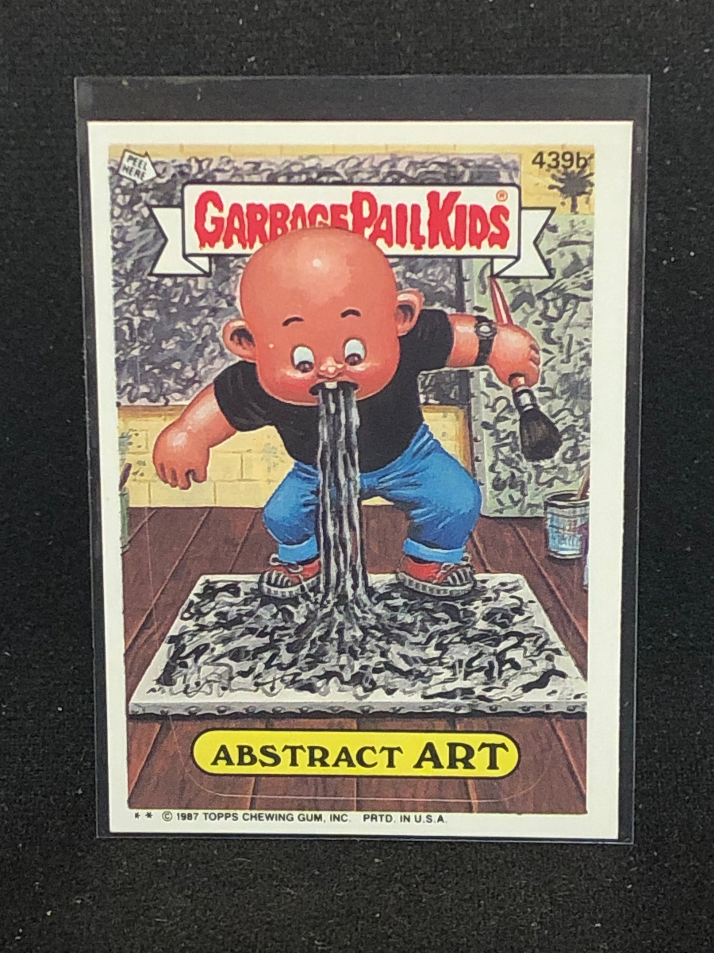 Garbage Pail Kids Original Series 11 (os11) 439b Abstract Art