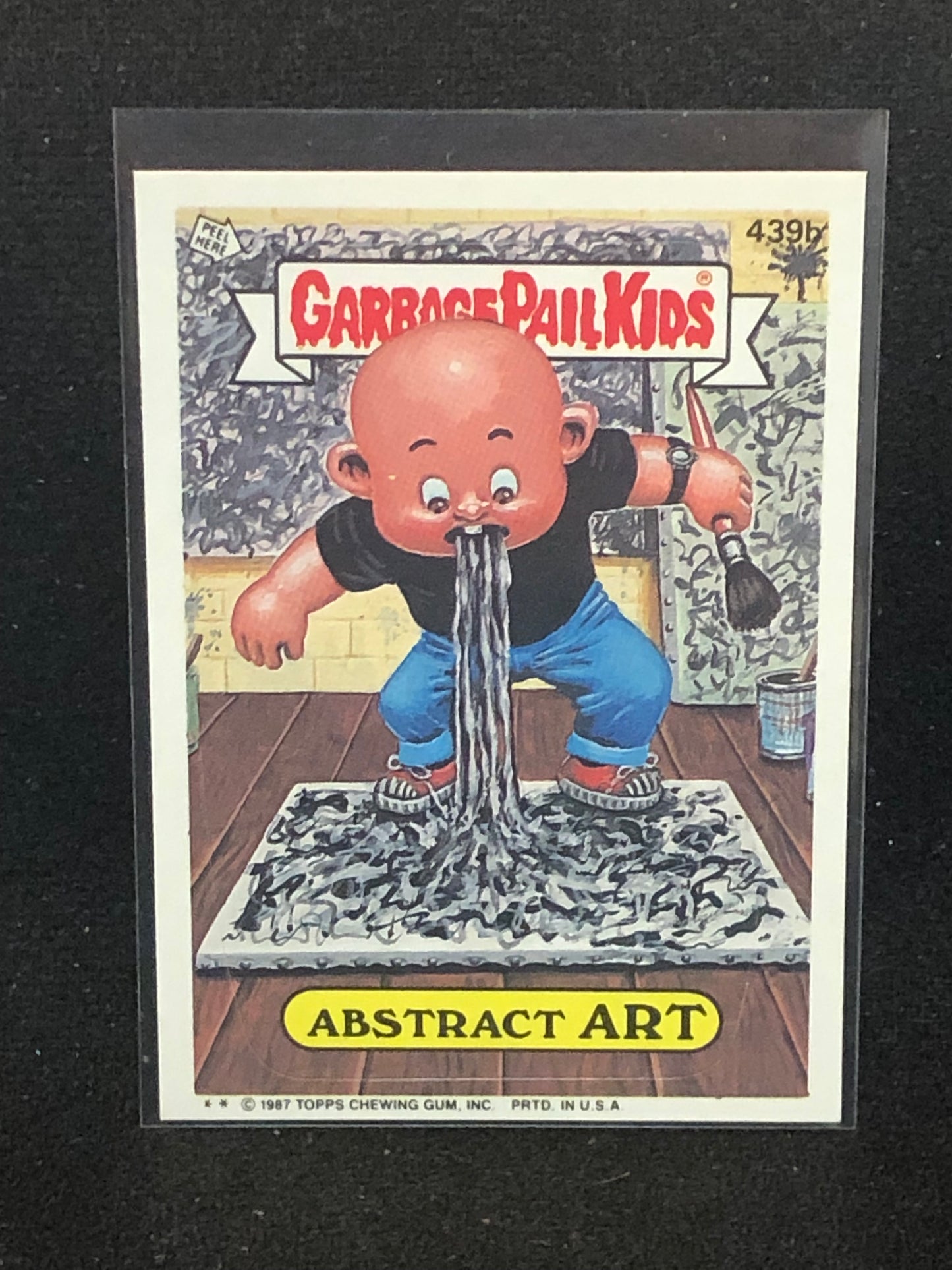 Garbage Pail Kids Original Series 11 (os11) 439b Abstract Art