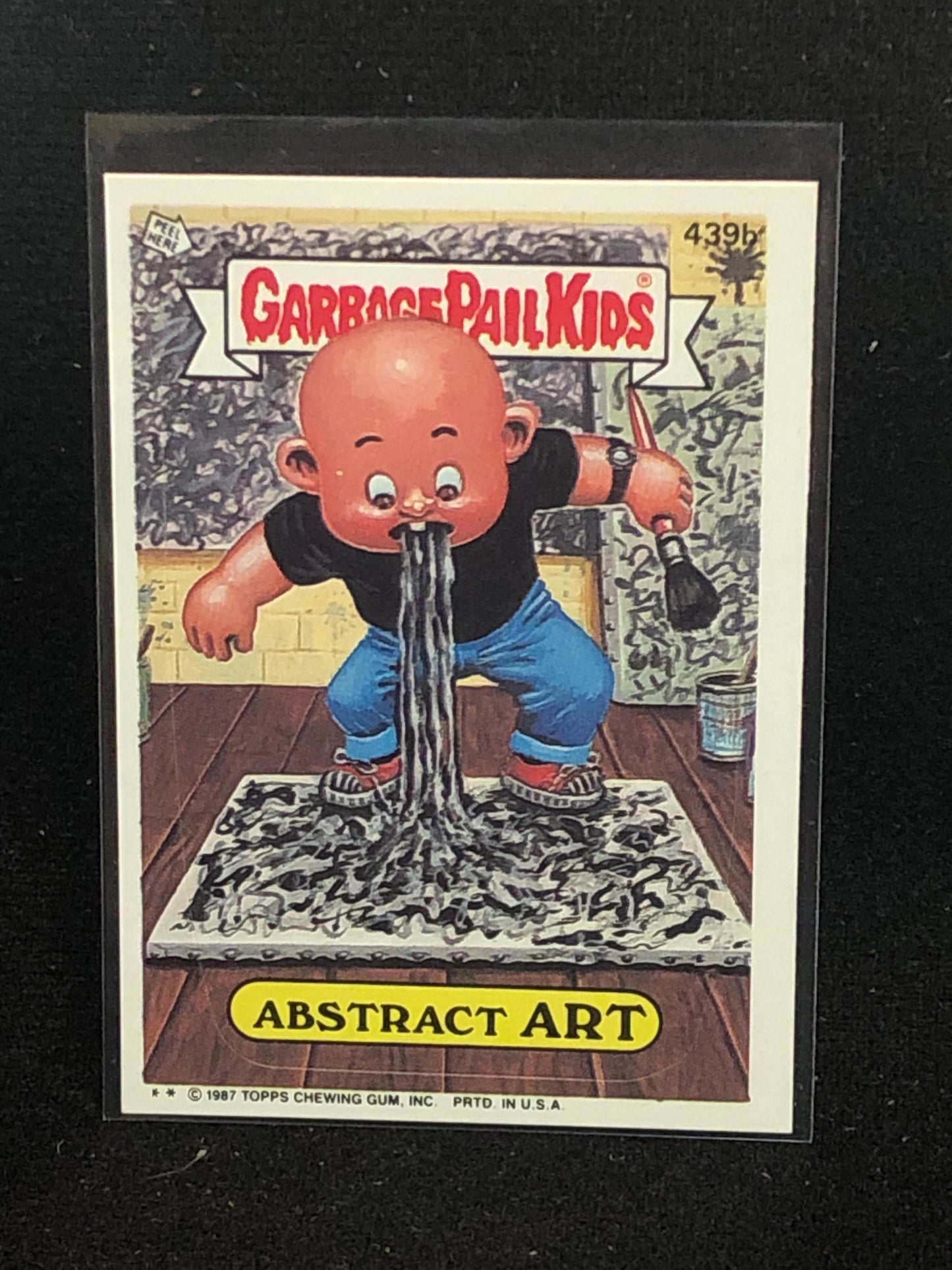 Garbage Pail Kids Original Series 11 (os11) 439b Abstract Art