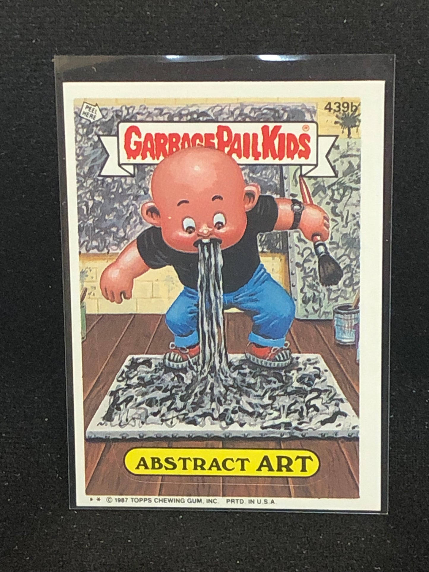 Garbage Pail Kids Original Series 11 (os11) 439b Abstract Art