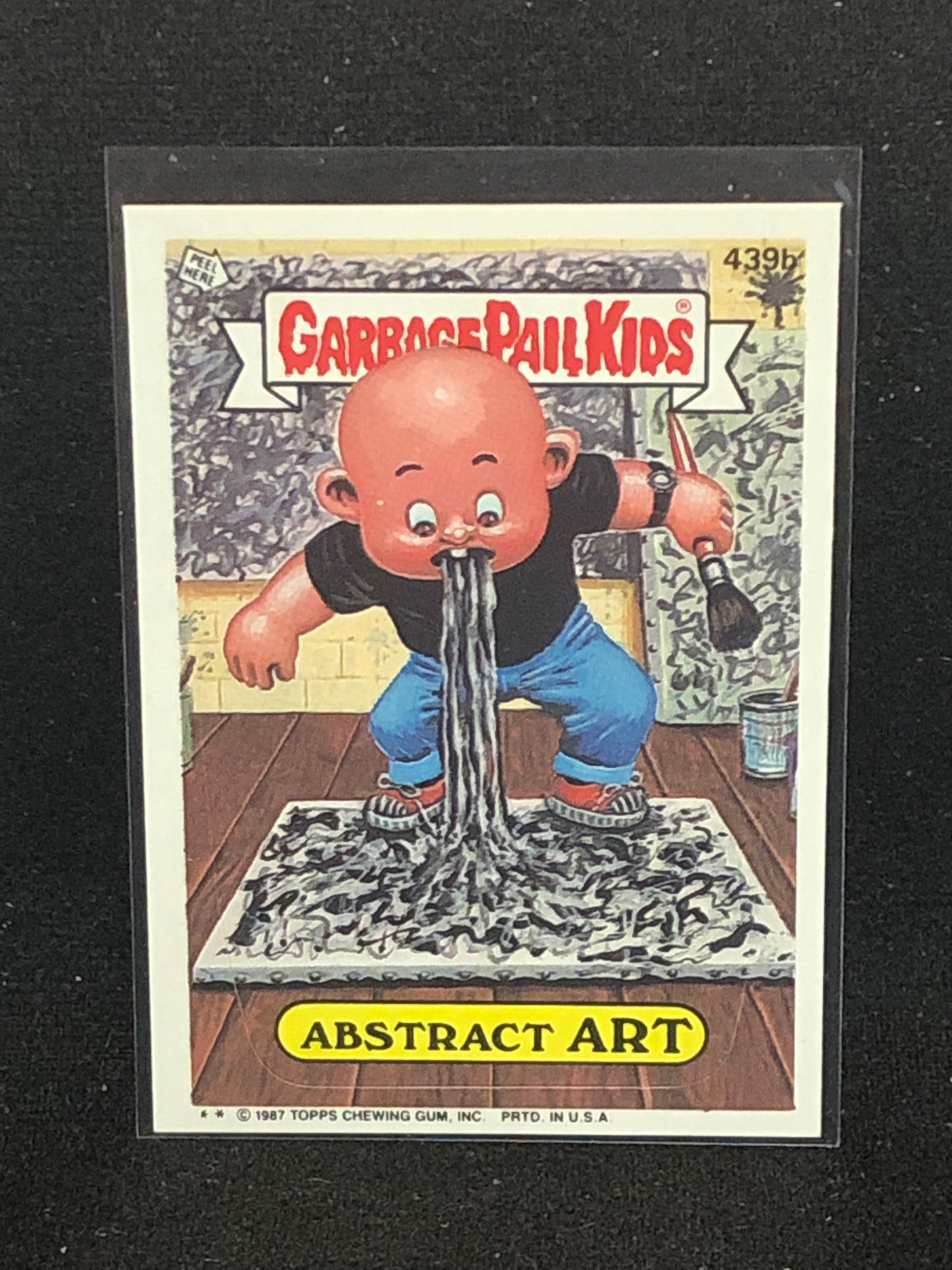 Garbage Pail Kids Original Series 11 (os11) 439b Abstract Art