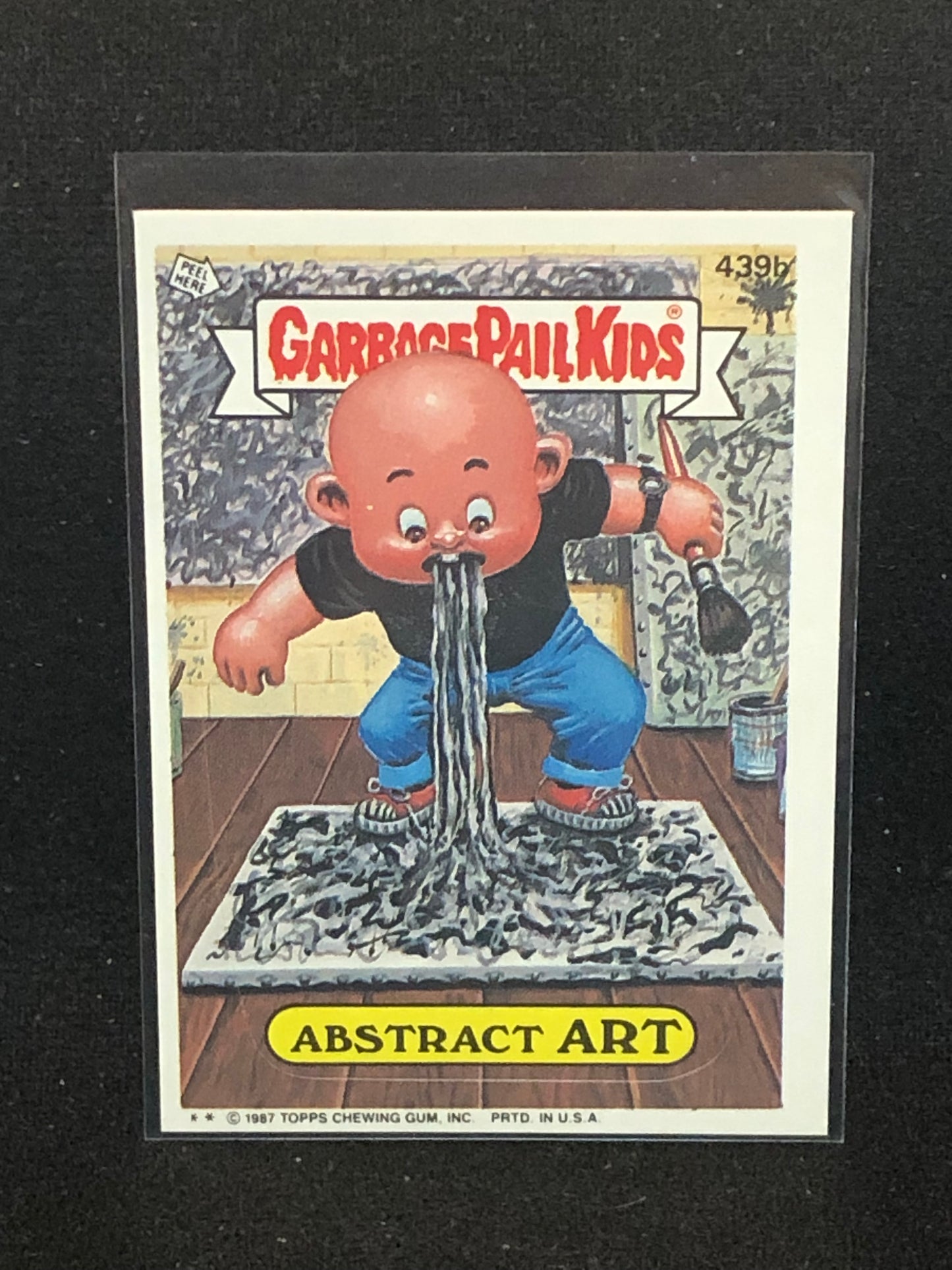 Garbage Pail Kids Original Series 11 (os11) 439b Abstract Art