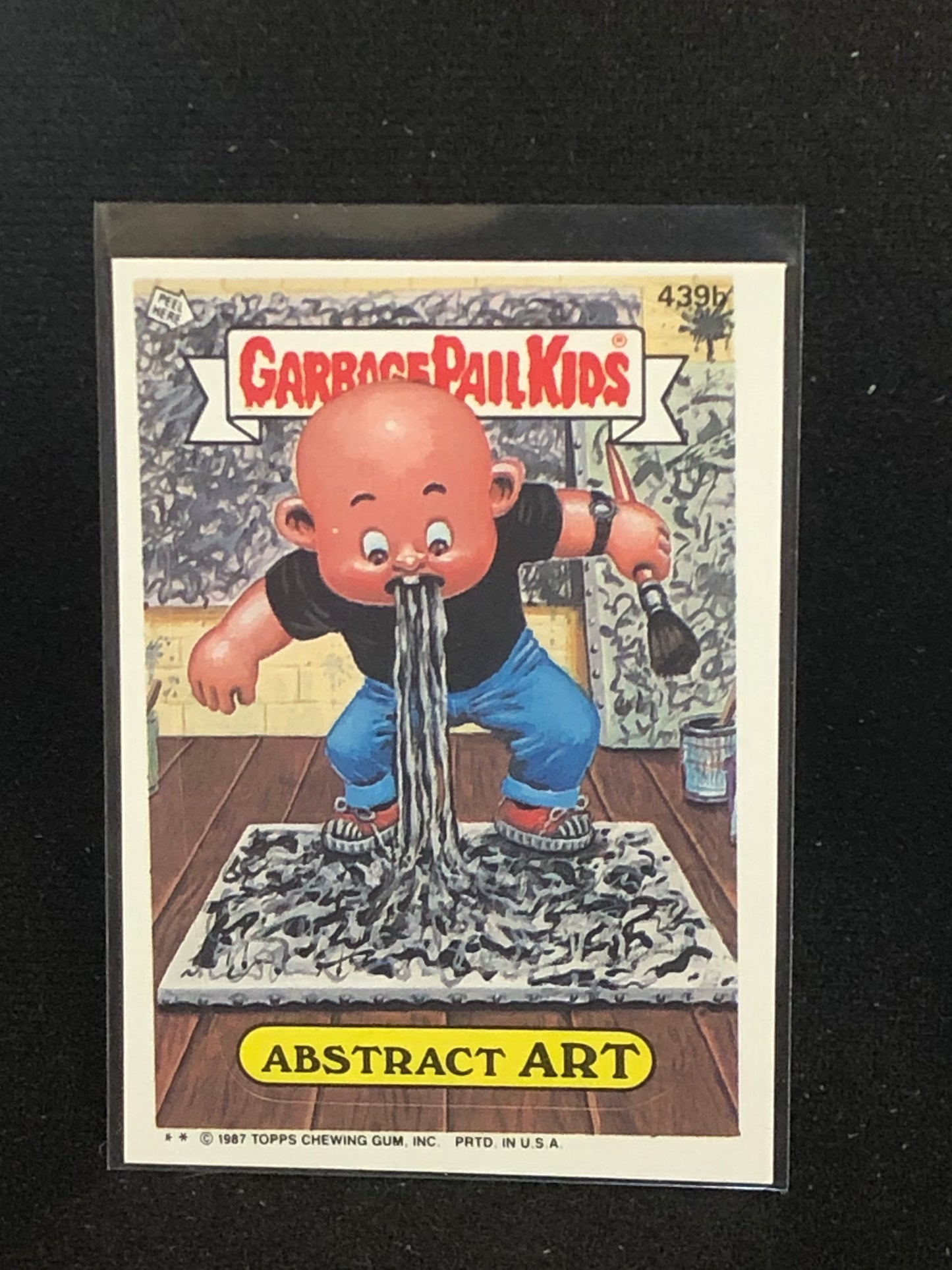 Garbage Pail Kids Original Series 11 (os11) 439b Abstract Art
