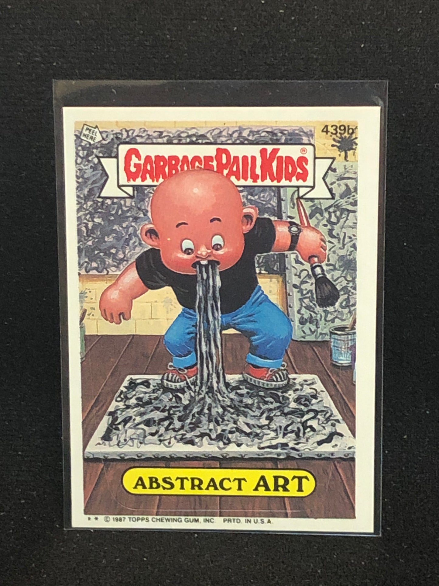 Garbage Pail Kids Original Series 11 (os11) 439b Abstract Art