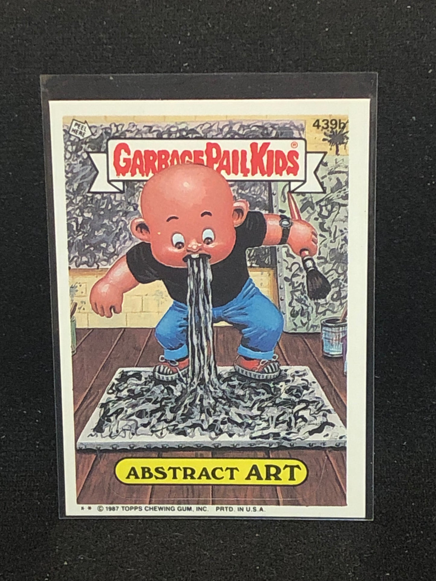Garbage Pail Kids Original Series 11 (os11) 439b Abstract Art