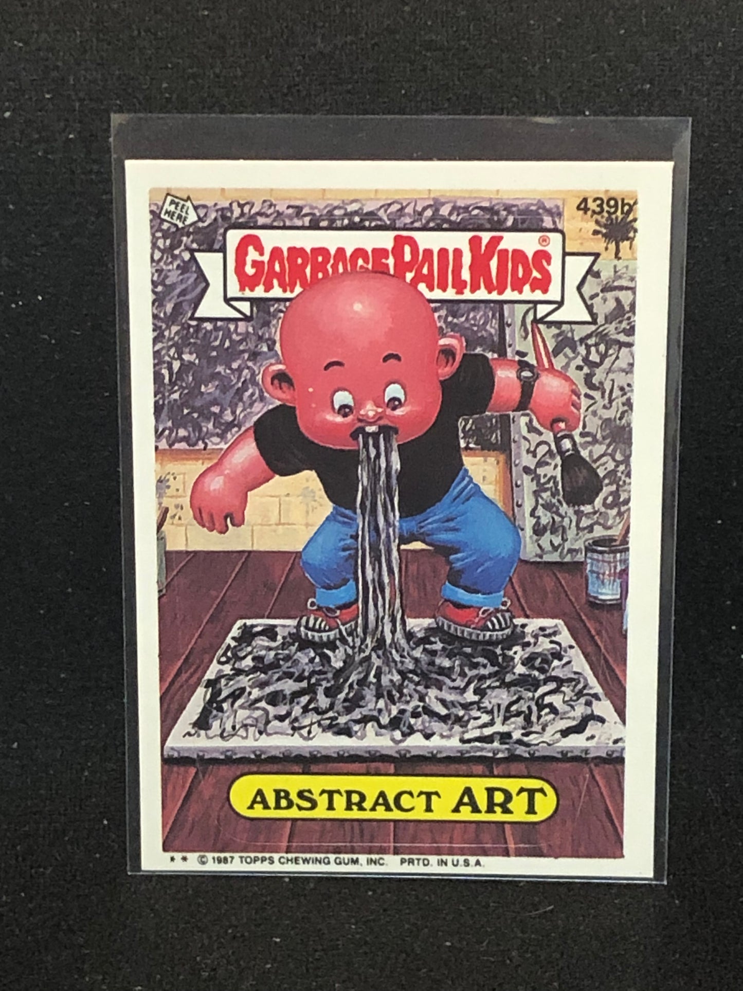 Garbage Pail Kids Original Series 11 (os11) 439b Abstract Art