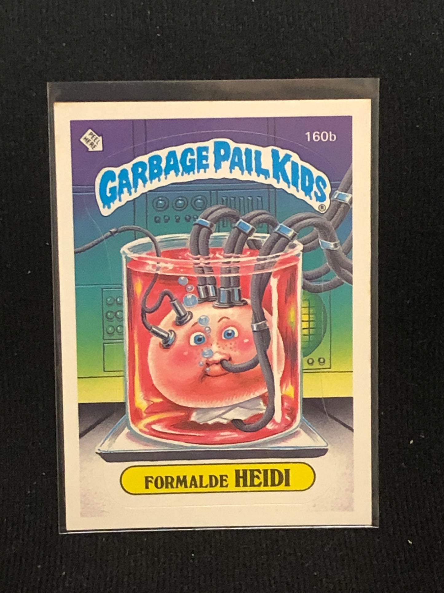 Garbage Pail Kids Original Series 4 (os4) 160b Formalde Heidi