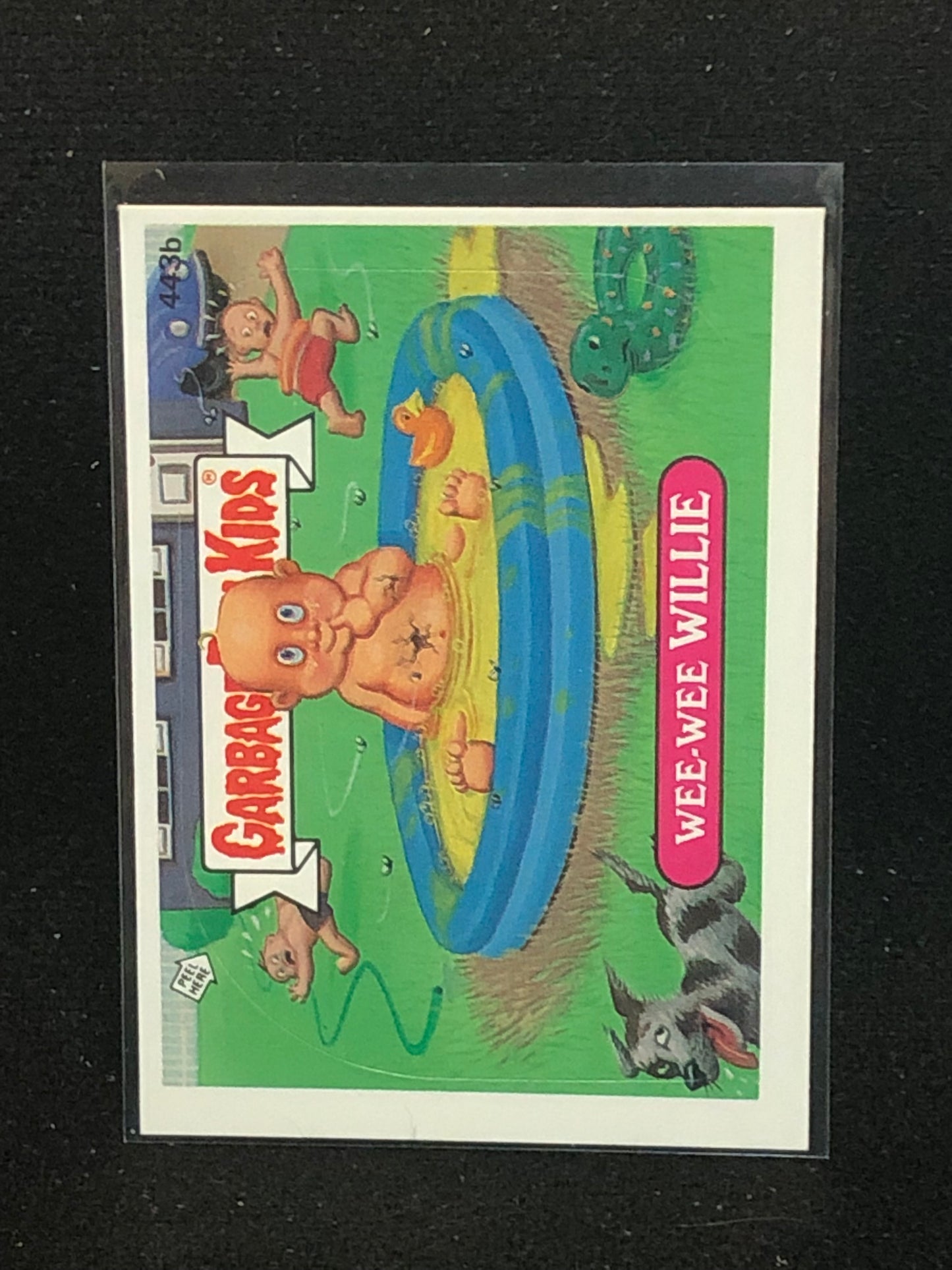 Garbage Pail Kids Original Series 11 (os11) 443b Wee Wee Willie