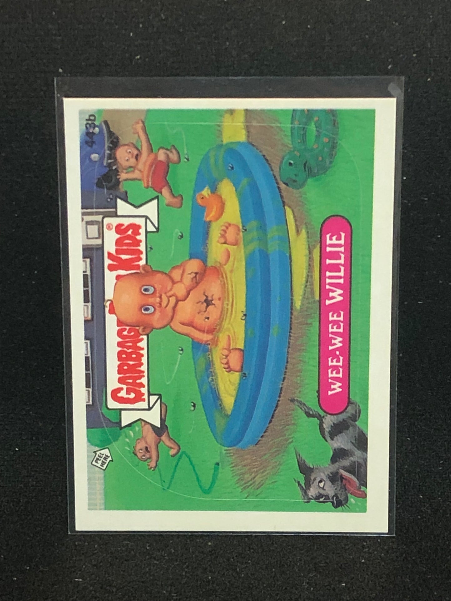 Garbage Pail Kids Original Series 11 (os11) 443b Wee Wee Willie