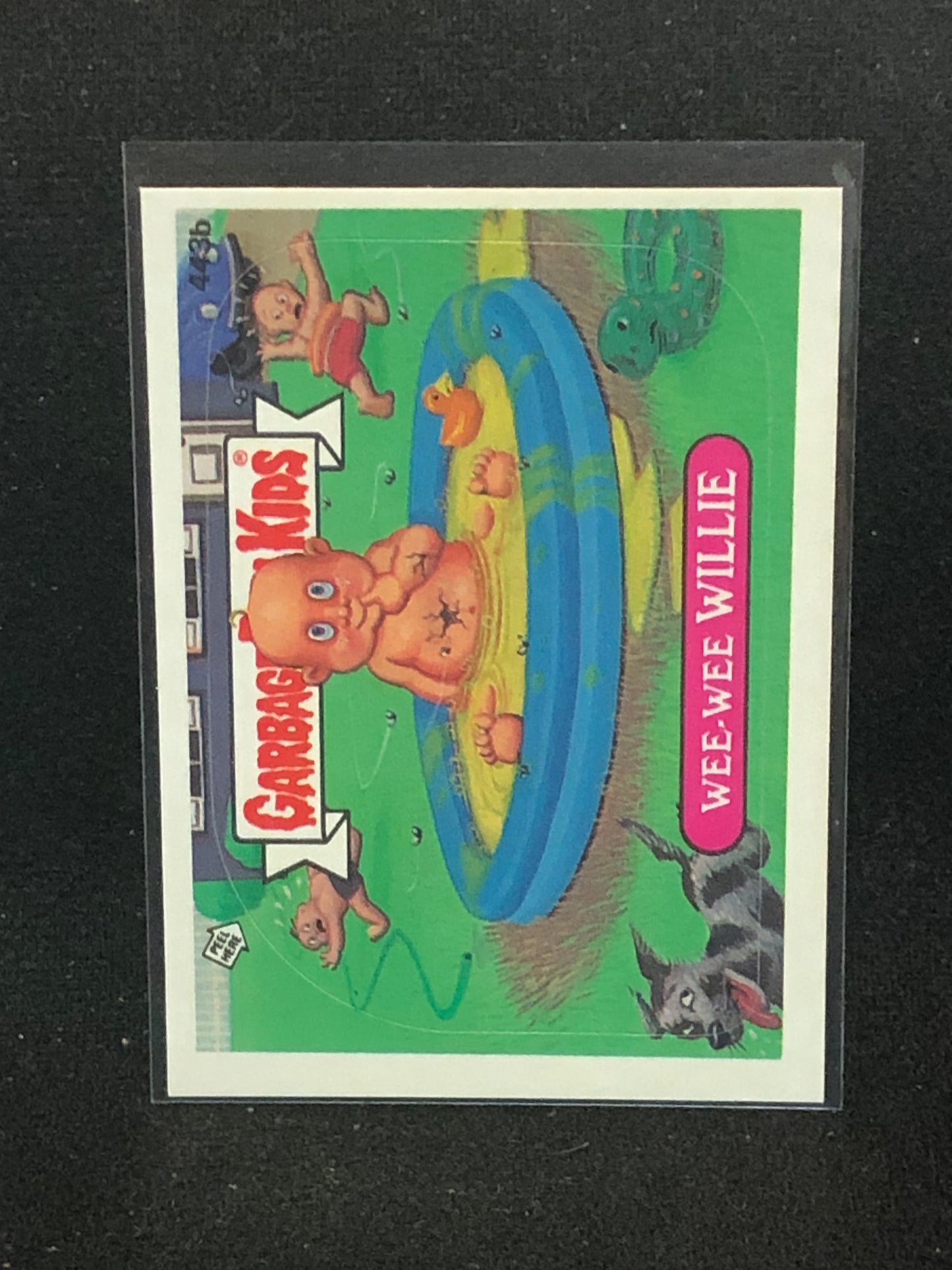Garbage Pail Kids Original Series 11 (os11) 443b Wee Wee Willie