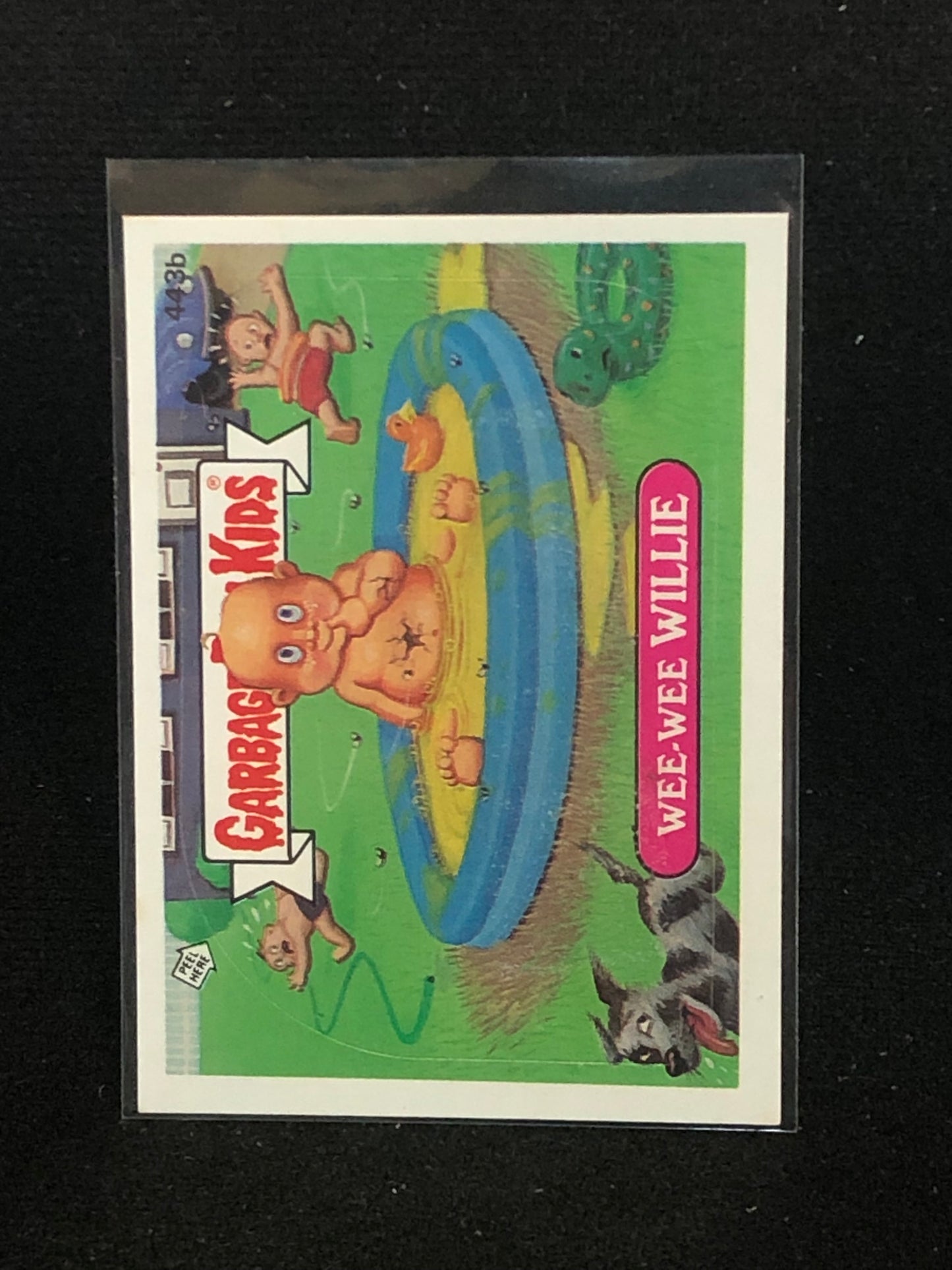 Garbage Pail Kids Original Series 11 (os11) 443b Wee Wee Willie