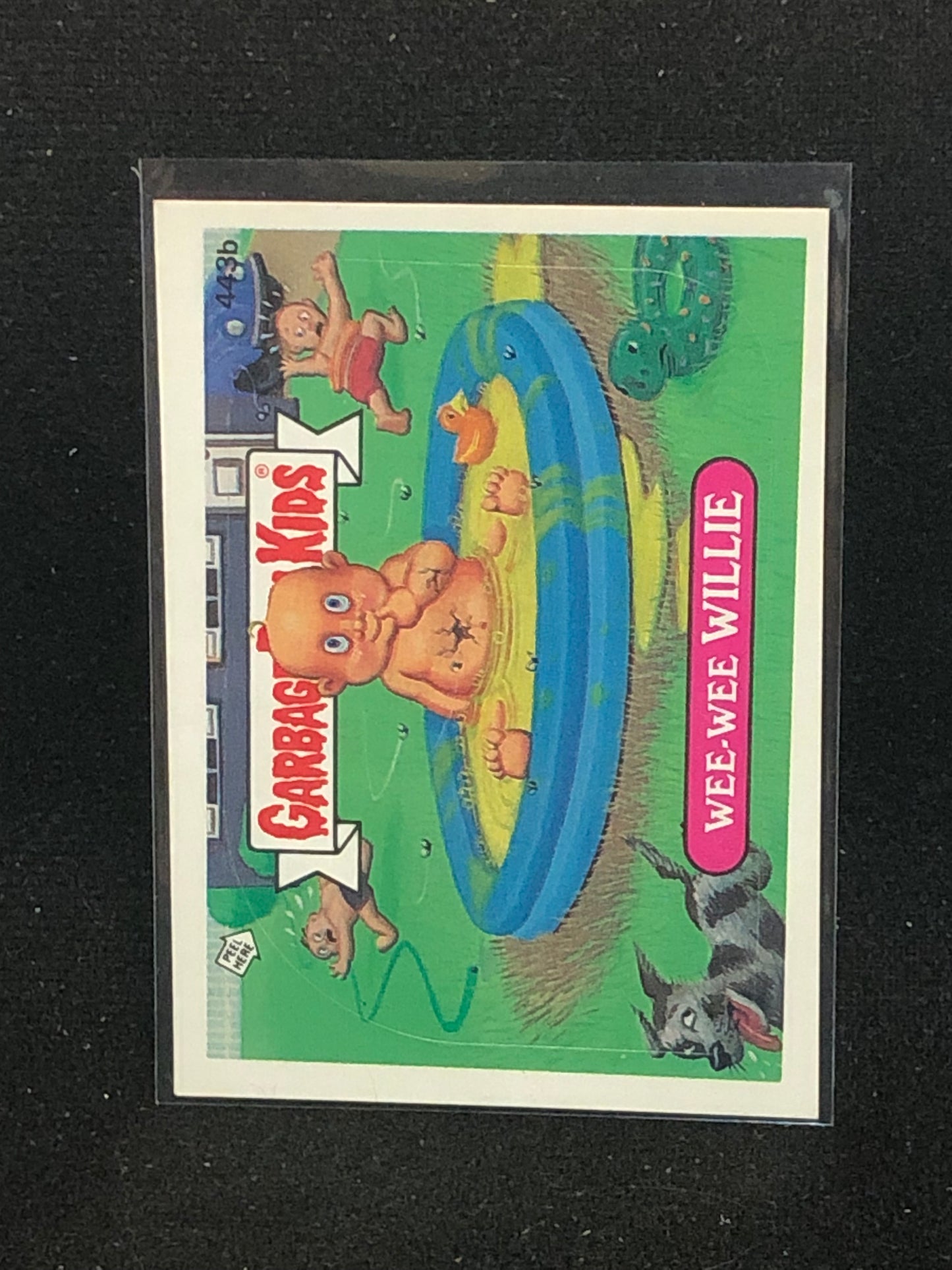 Garbage Pail Kids Original Series 11 (os11) 443b Wee Wee Willie