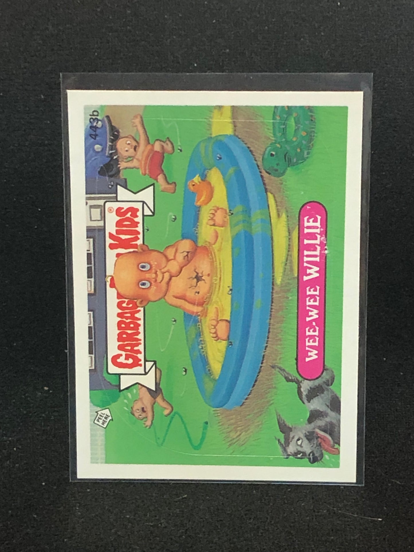 Garbage Pail Kids Original Series 11 (os11) 443b Wee Wee Willie