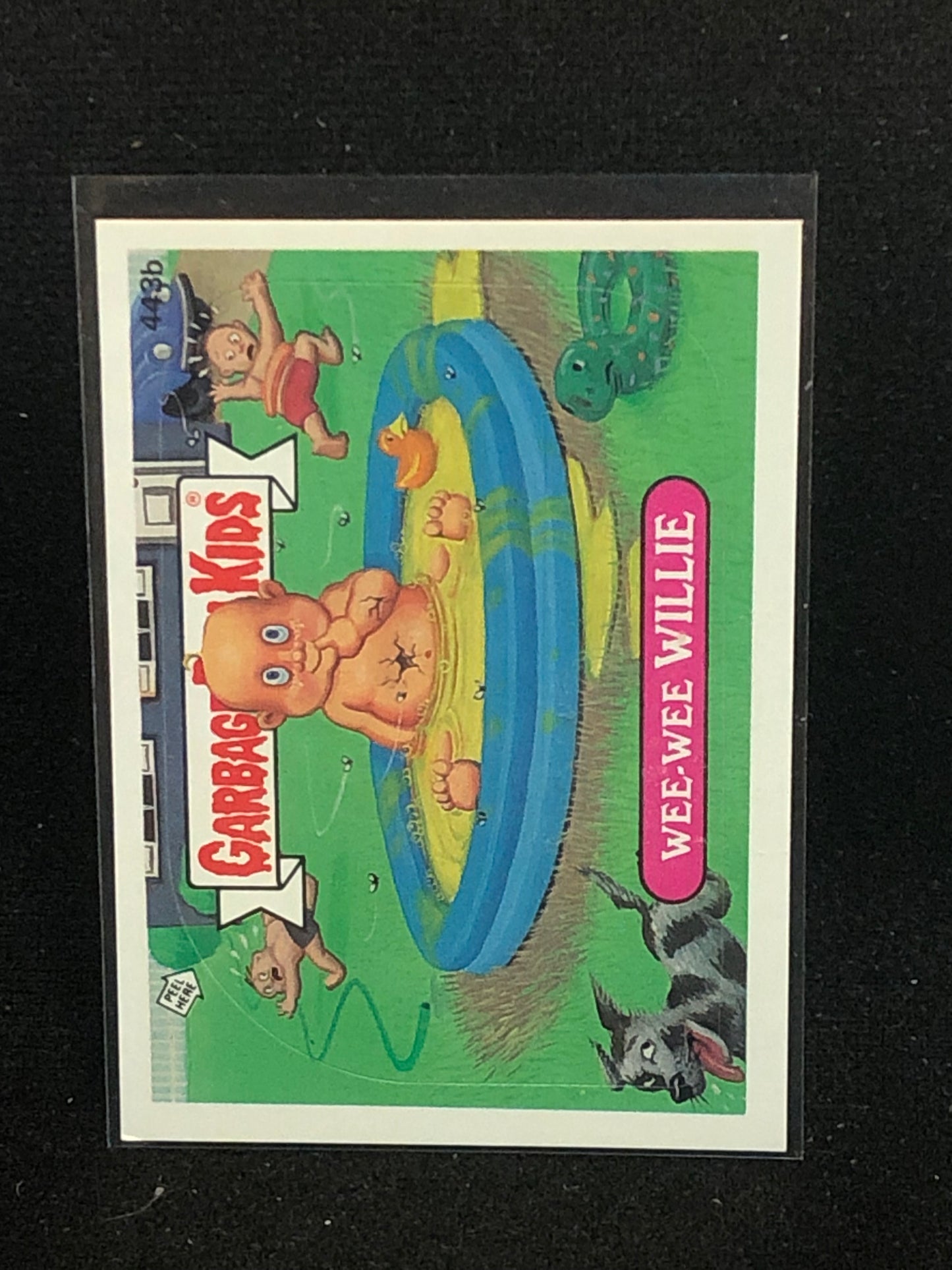Garbage Pail Kids Original Series 11 (os11) 443b Wee Wee Willie