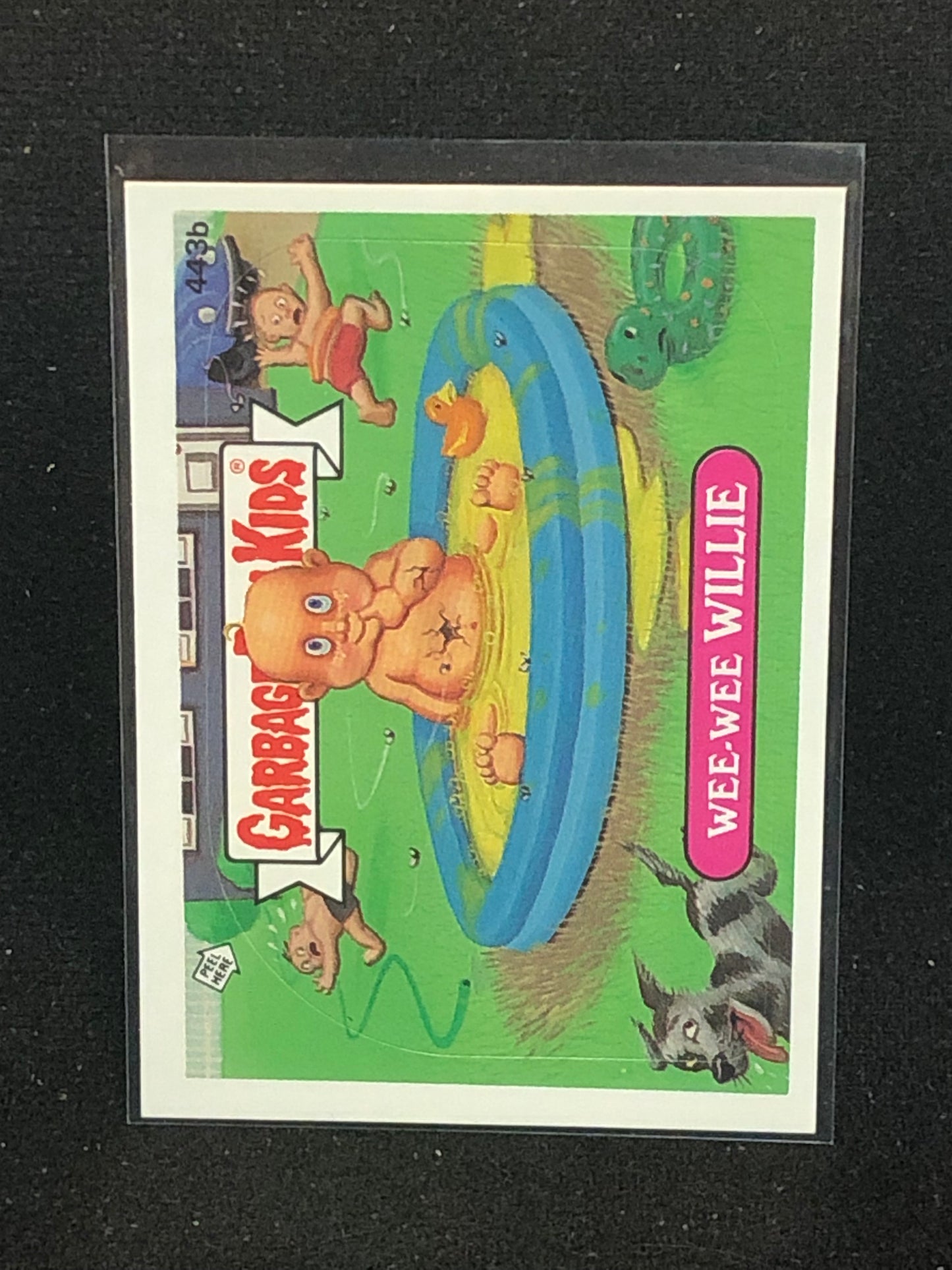 Garbage Pail Kids Original Series 11 (os11) 443b Wee Wee Willie