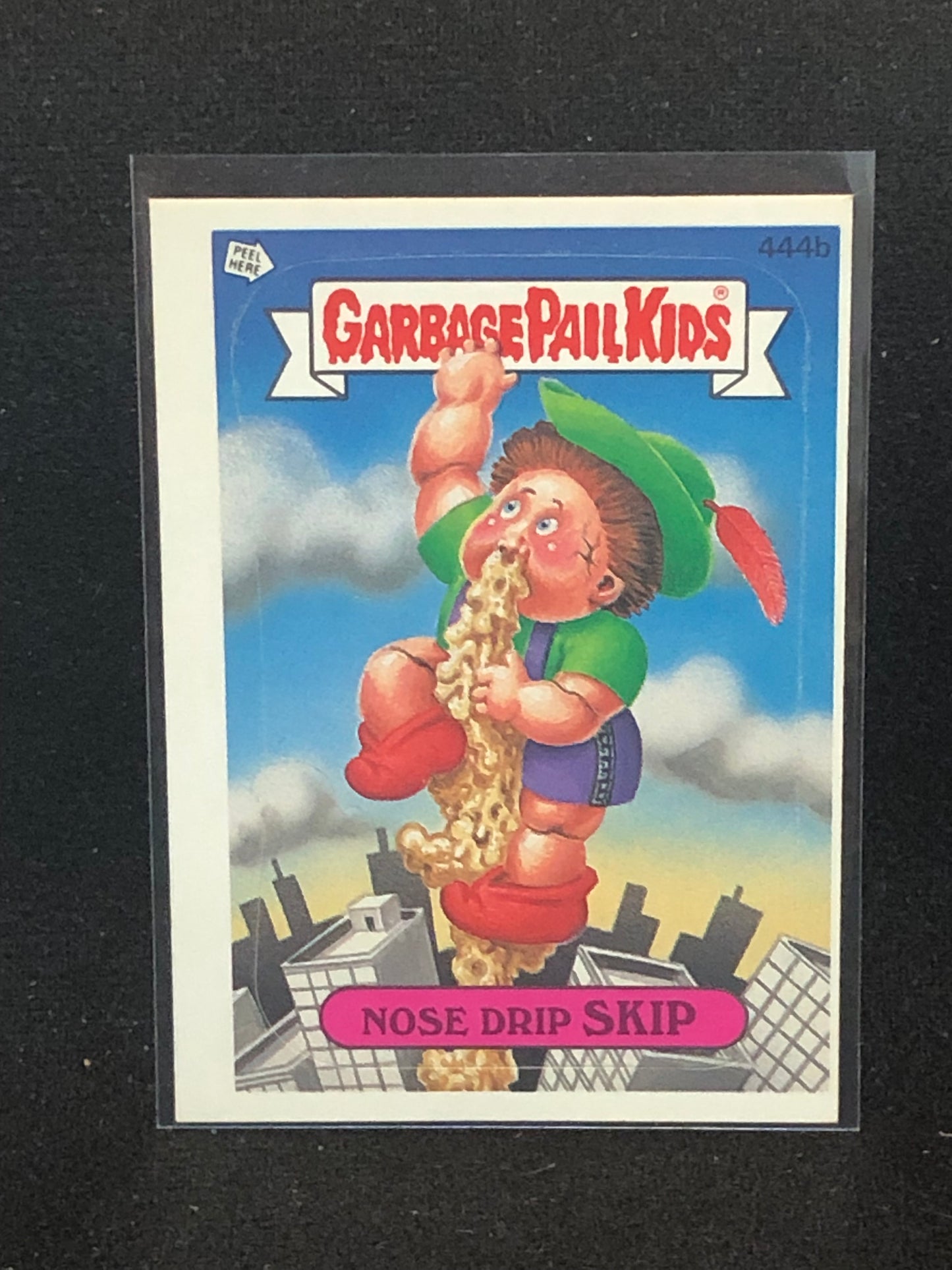 Garbage Pail Kids Original Series 11 (os11) 444b Nose Drip Skip