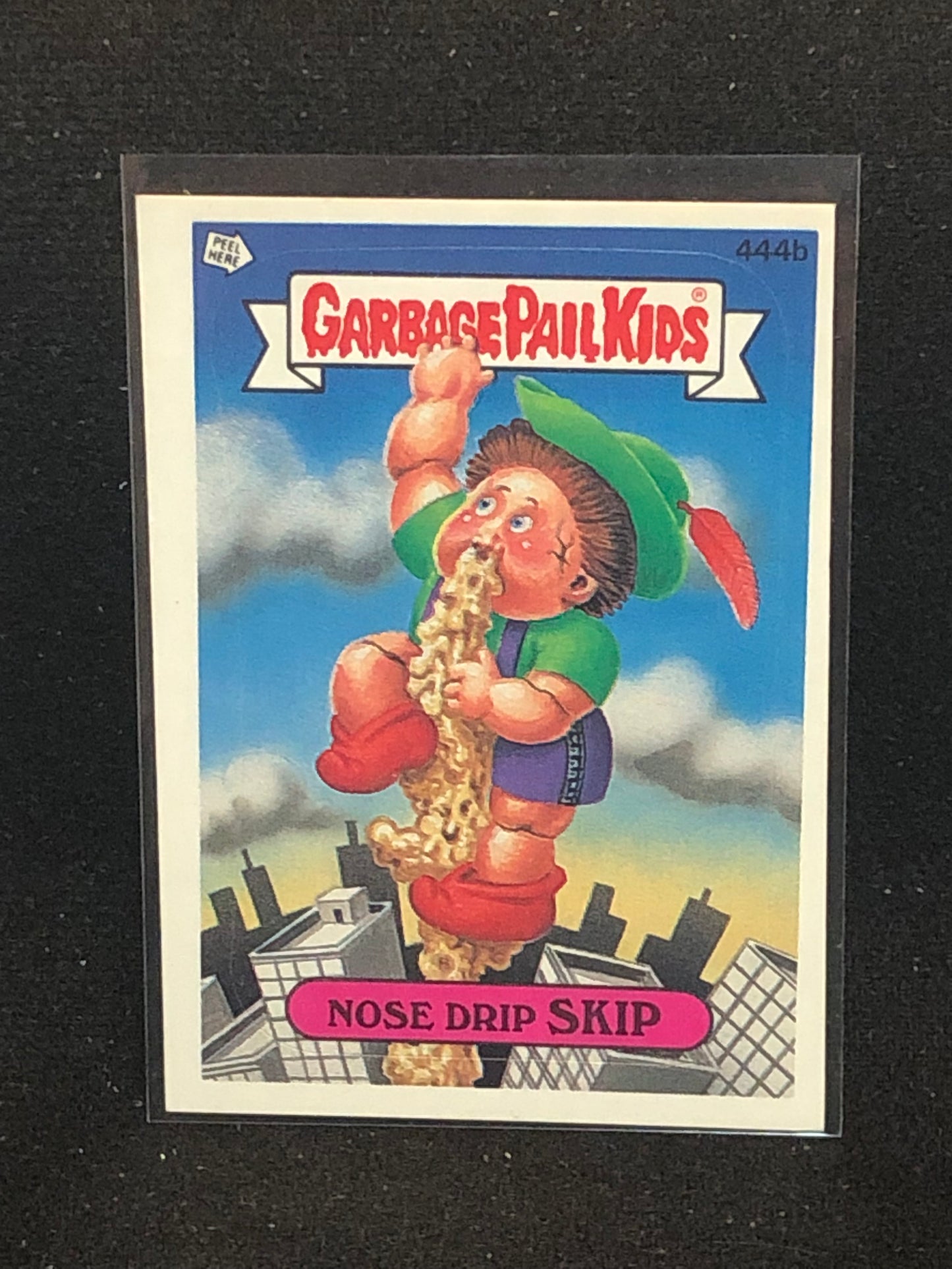 Garbage Pail Kids Original Series 11 (os11) 444b Nose Drip Skip