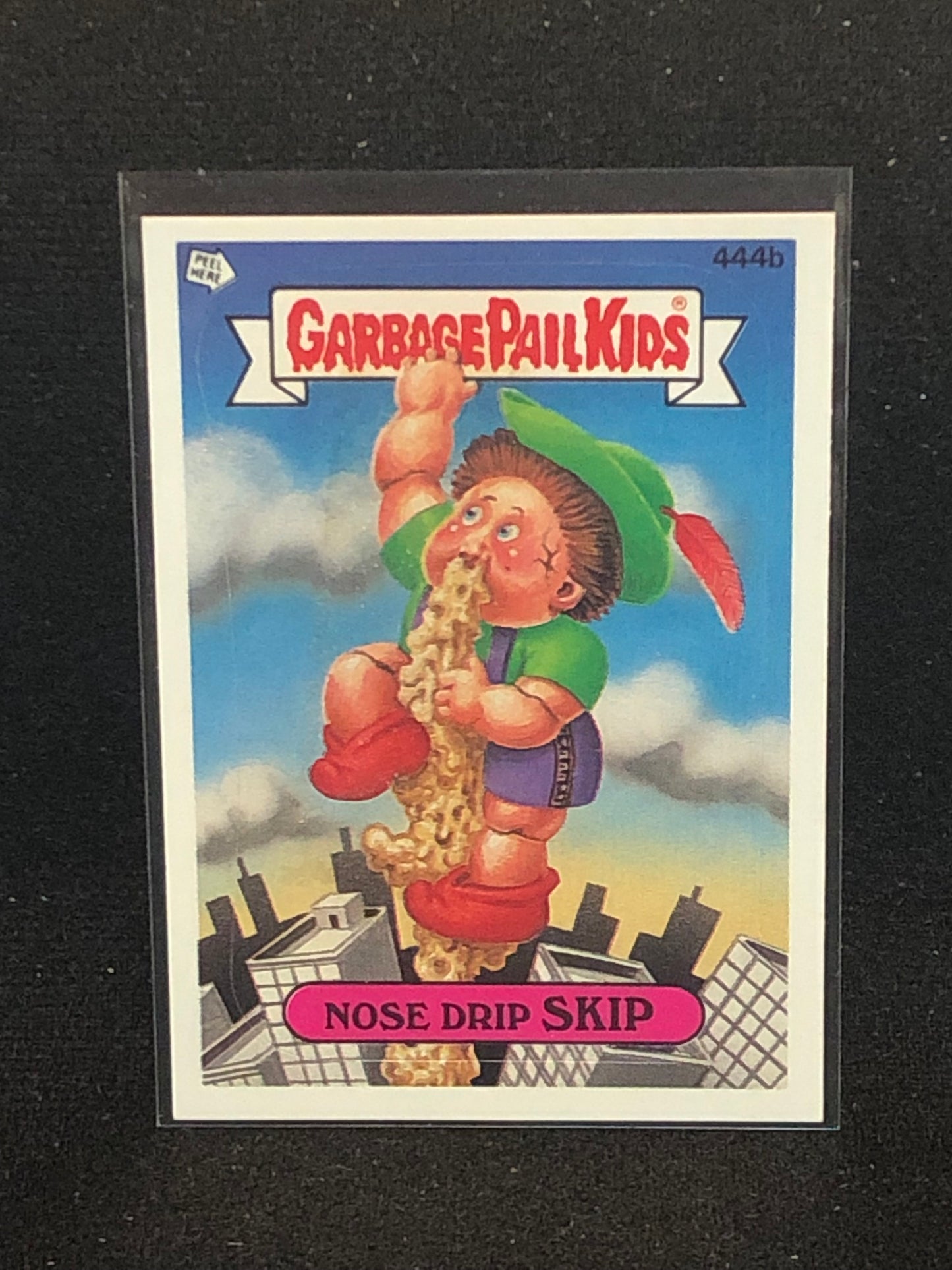 Garbage Pail Kids Original Series 11 (os11) 444b Nose Drip Skip