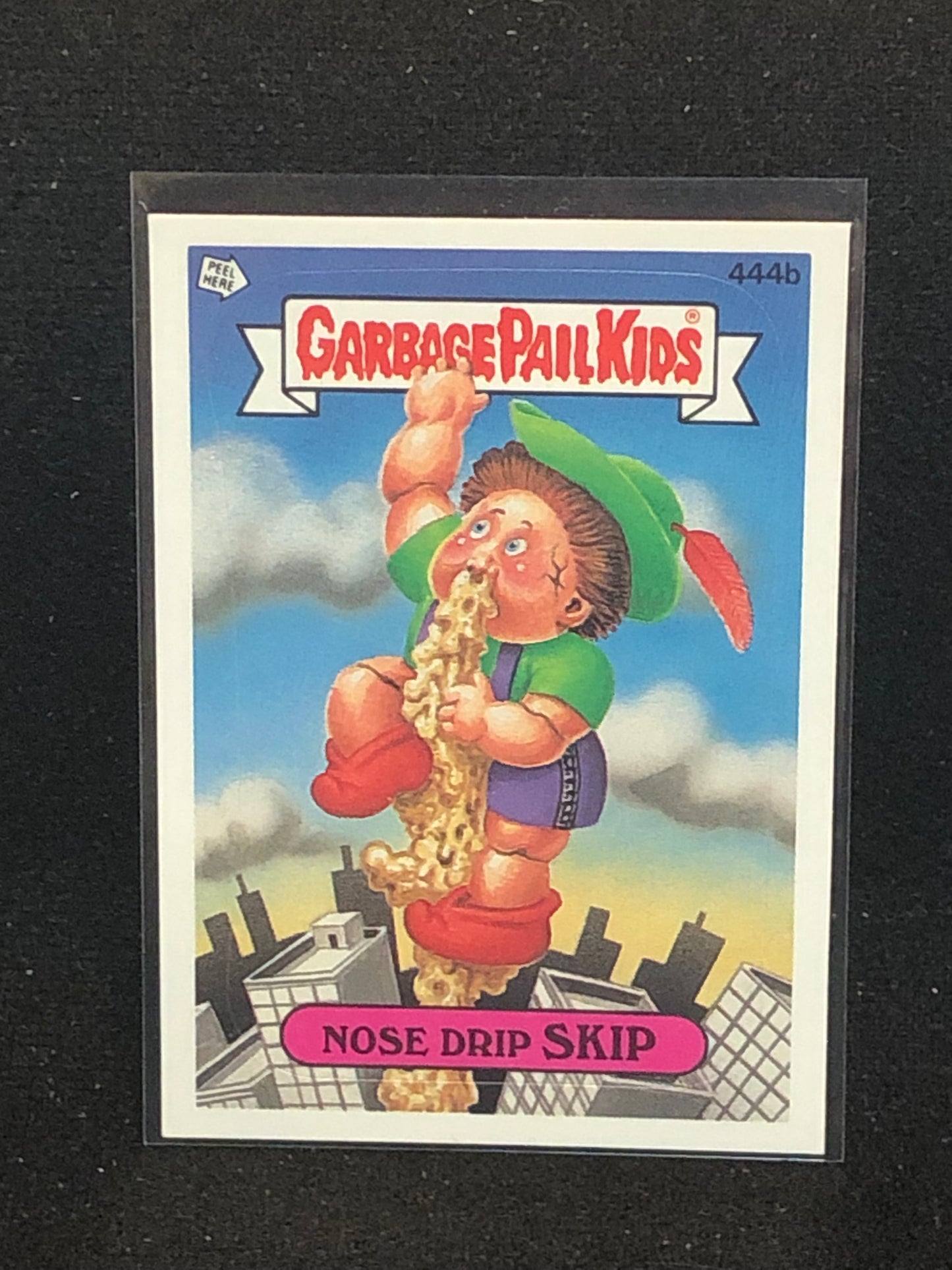 Garbage Pail Kids Original Series 11 (os11) 444b Nose Drip Skip